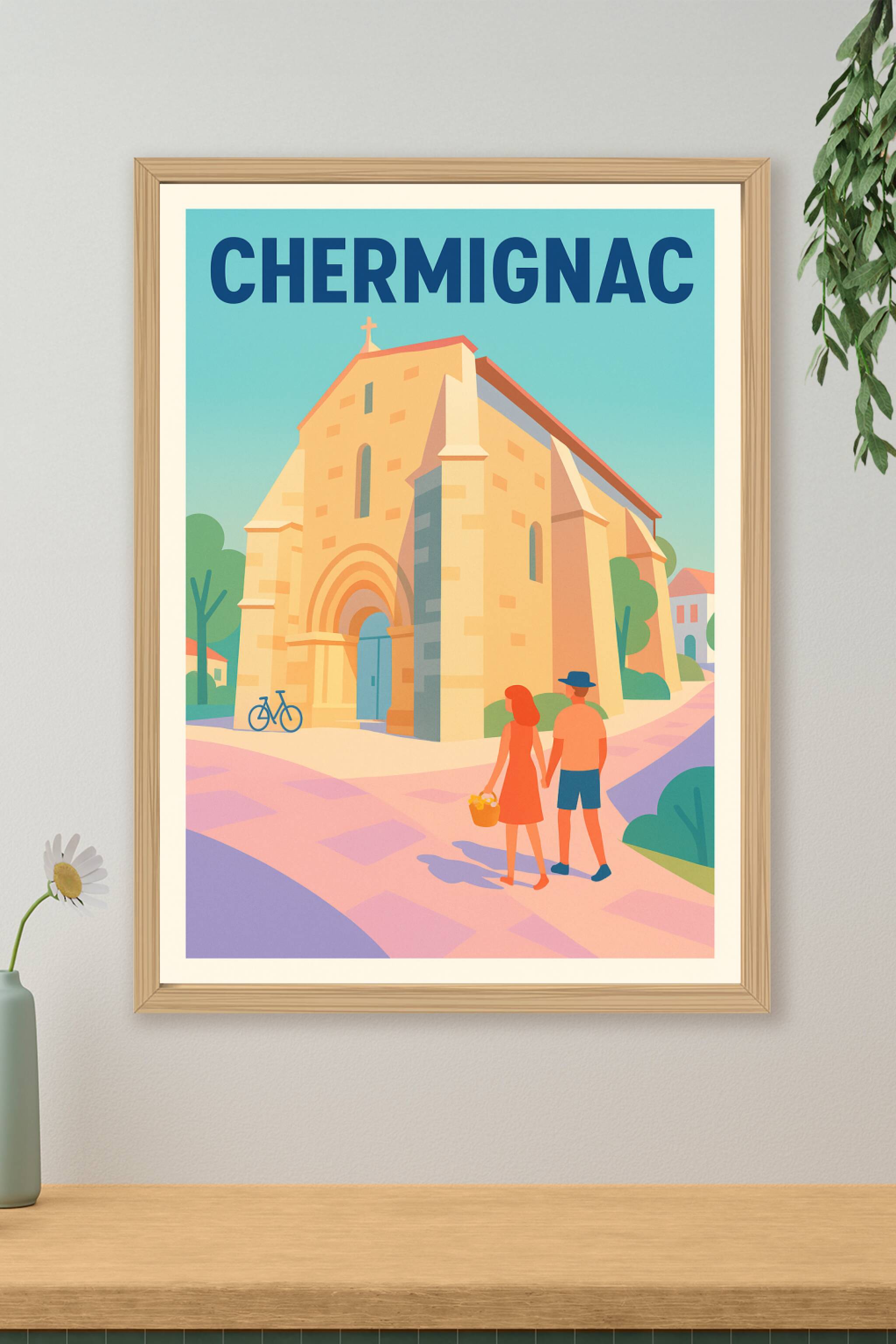 Affiche de Chermignac - Flânerie romantique au cœur du village