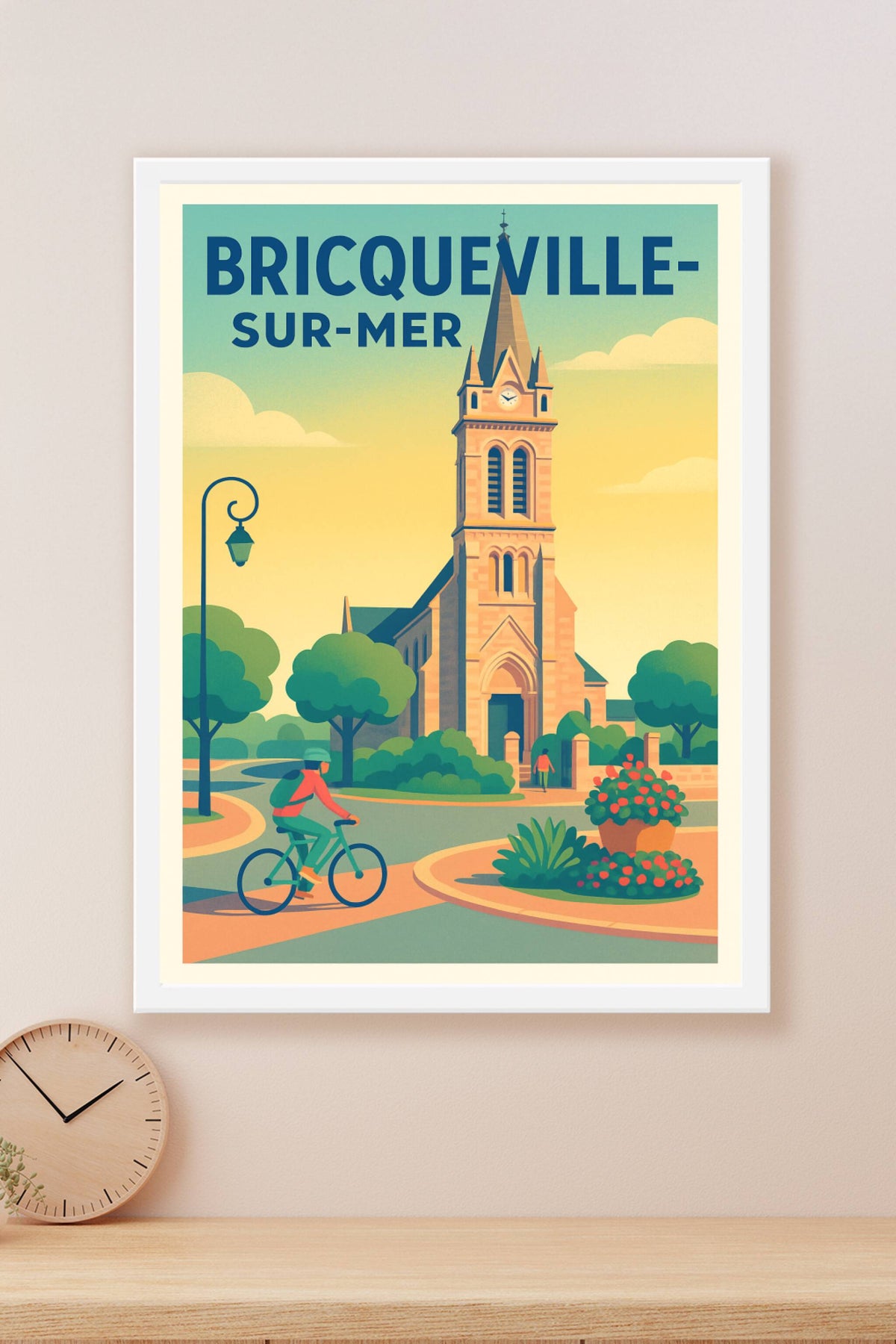 Affiche de Bricqueville-sur-Mer - Charme et Sérénité Normande