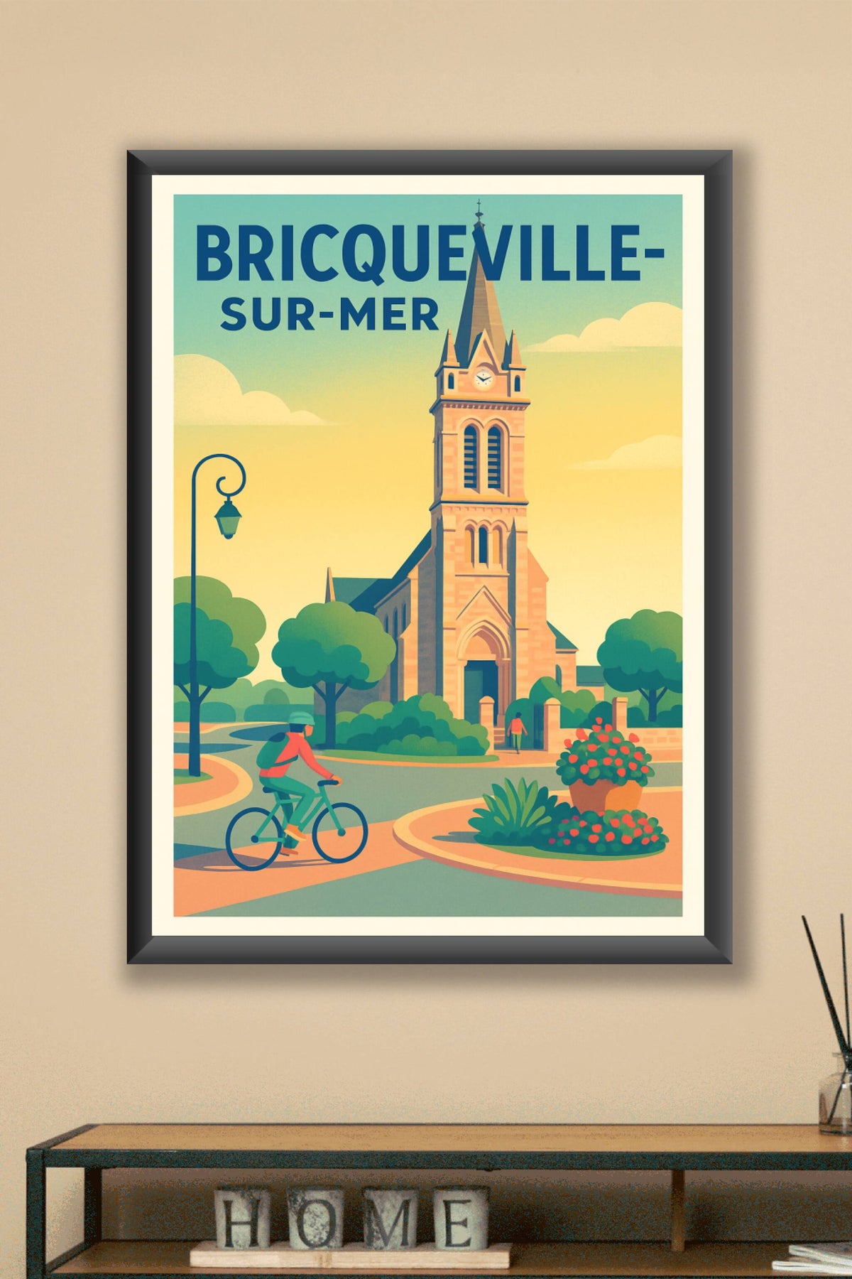 Affiche de Bricqueville-sur-Mer - Charme et Sérénité Normande