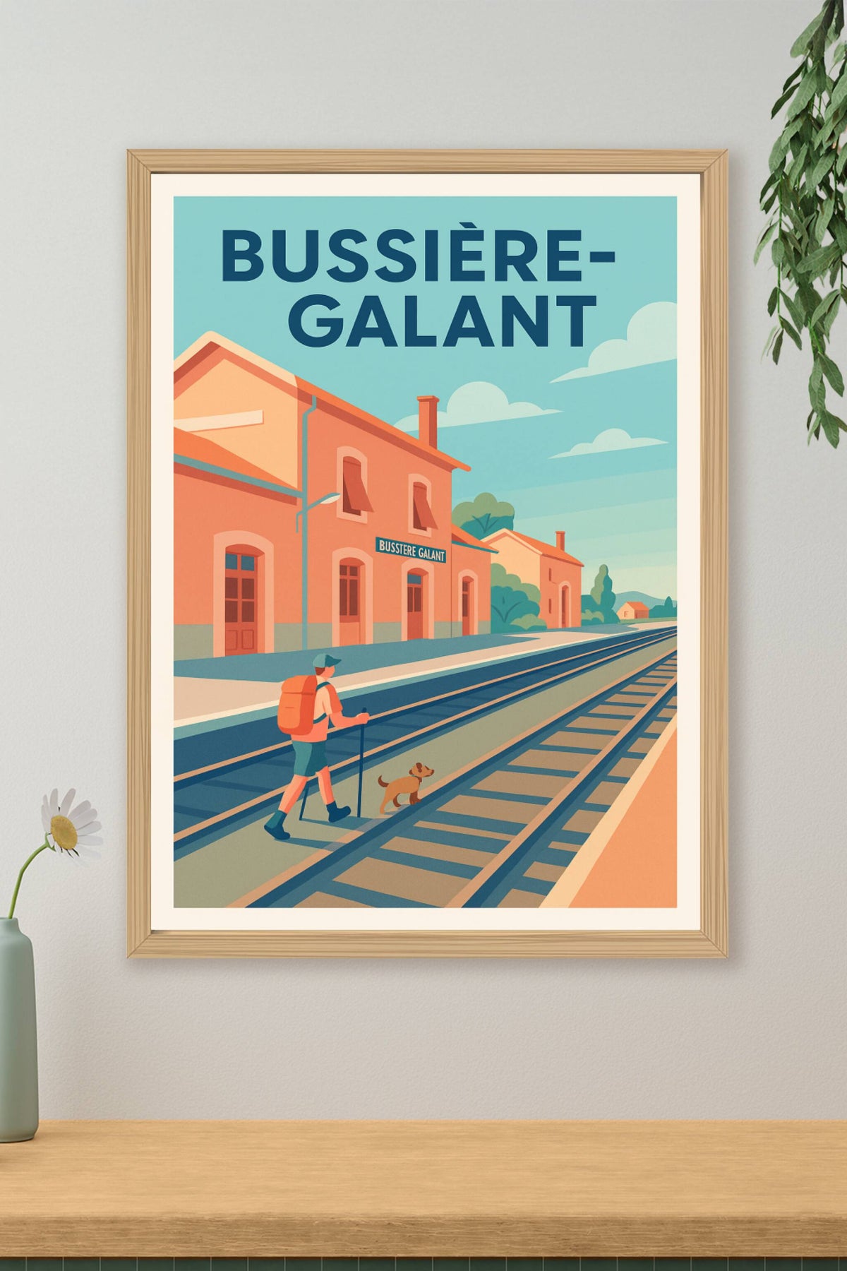 Affiche de Bussière-Galant - Escapade paisible en pleine nature
