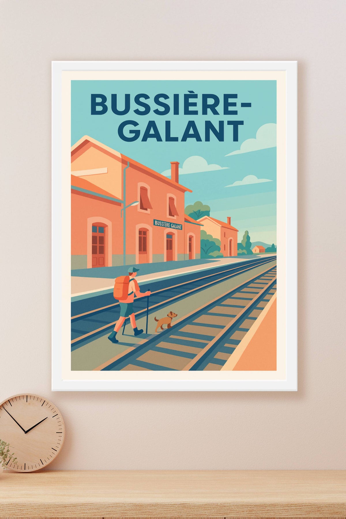 Affiche de Bussière-Galant - Escapade paisible en pleine nature