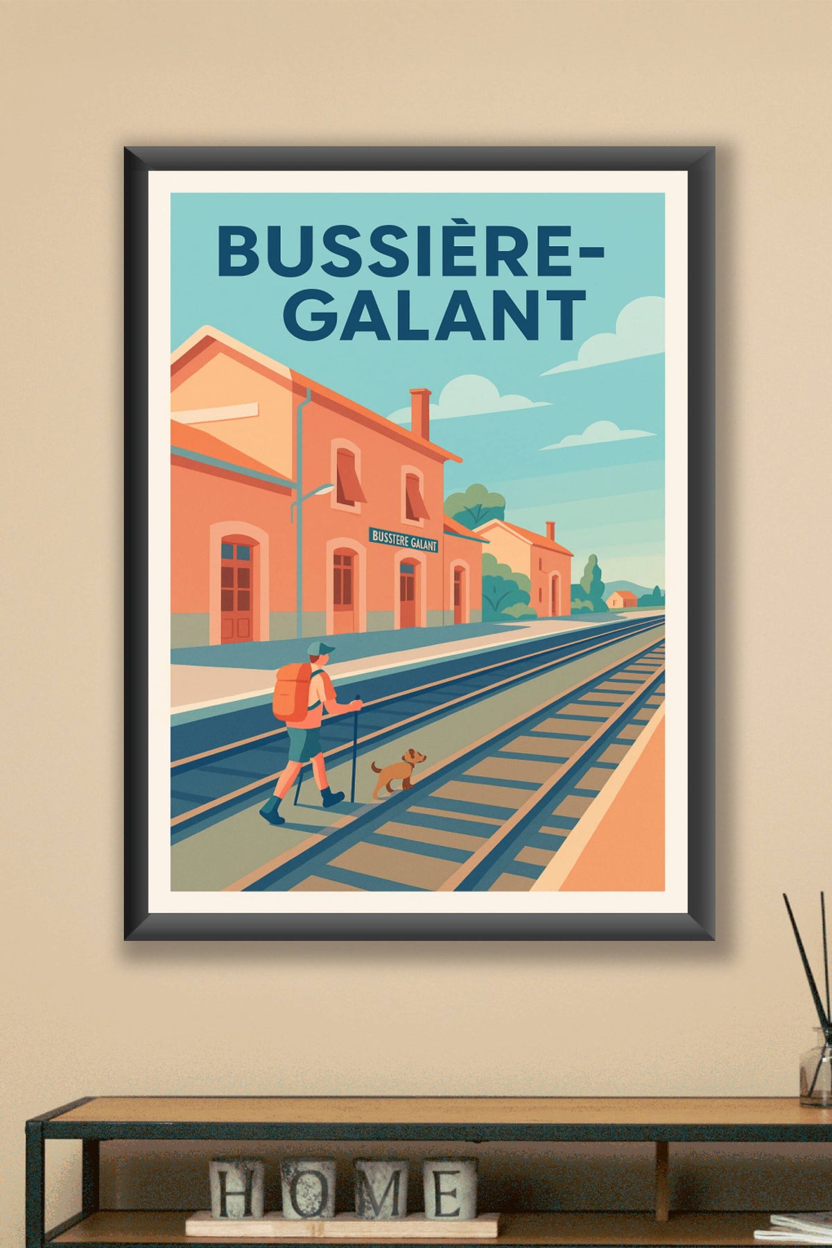 Affiche de Bussière-Galant - Escapade paisible en pleine nature