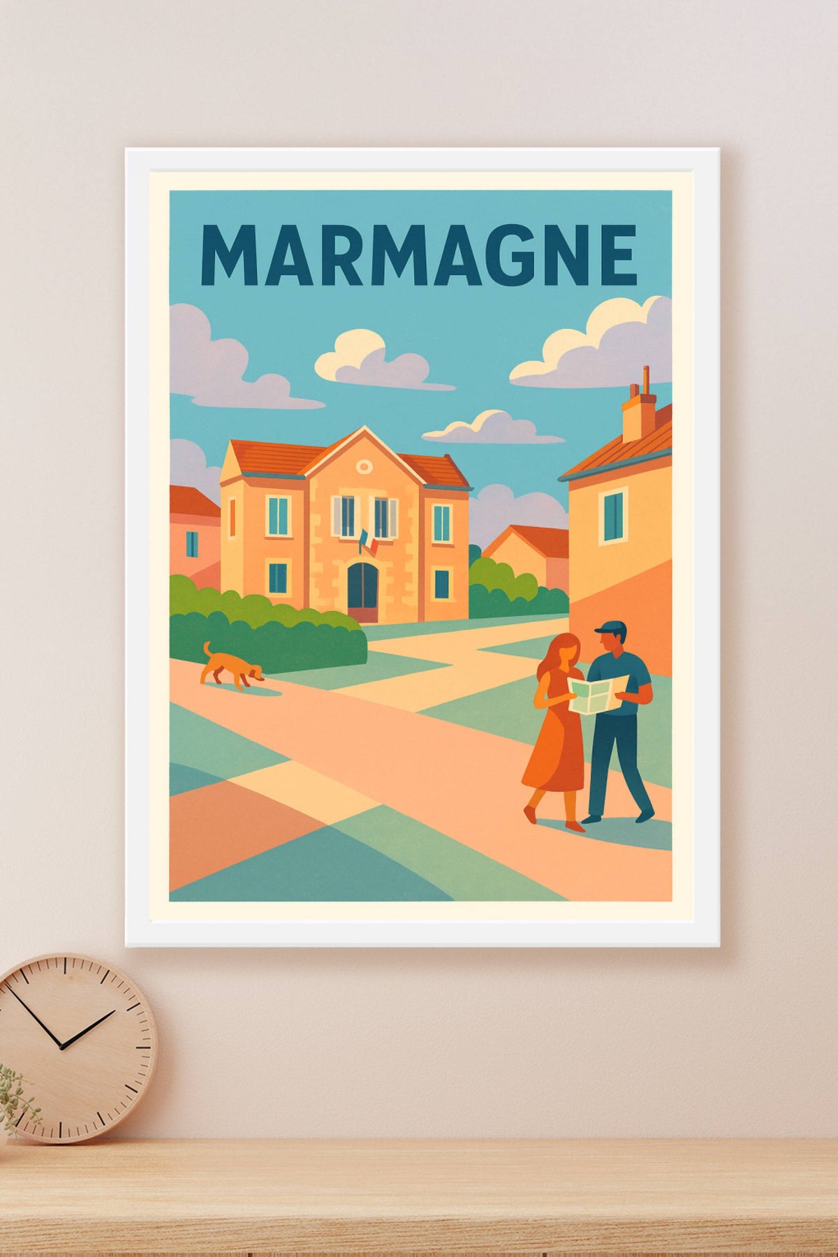 Affiche de Marmagne - Charme paisible au cœur du village