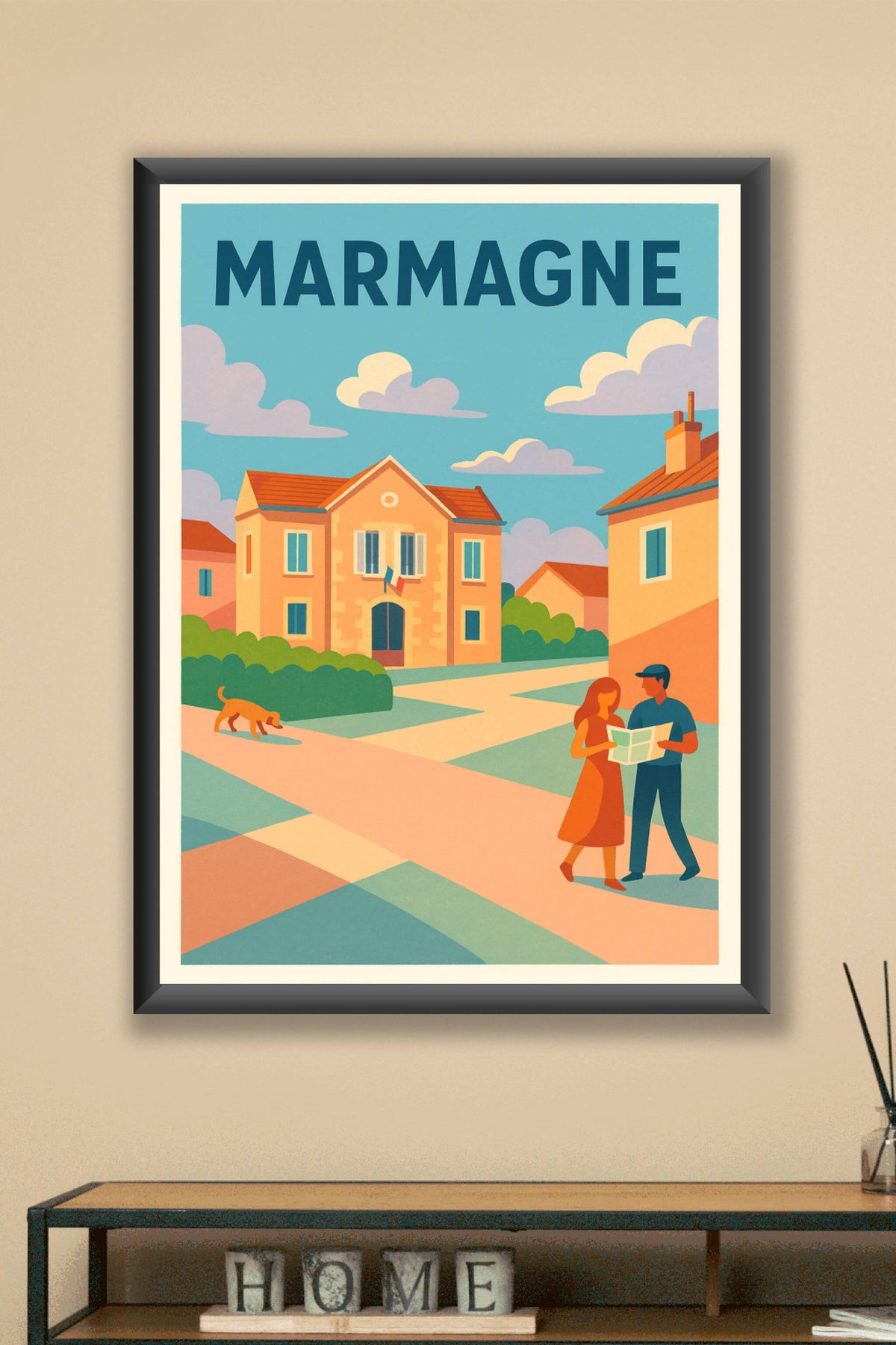 Affiche de Marmagne - Charme paisible au cœur du village