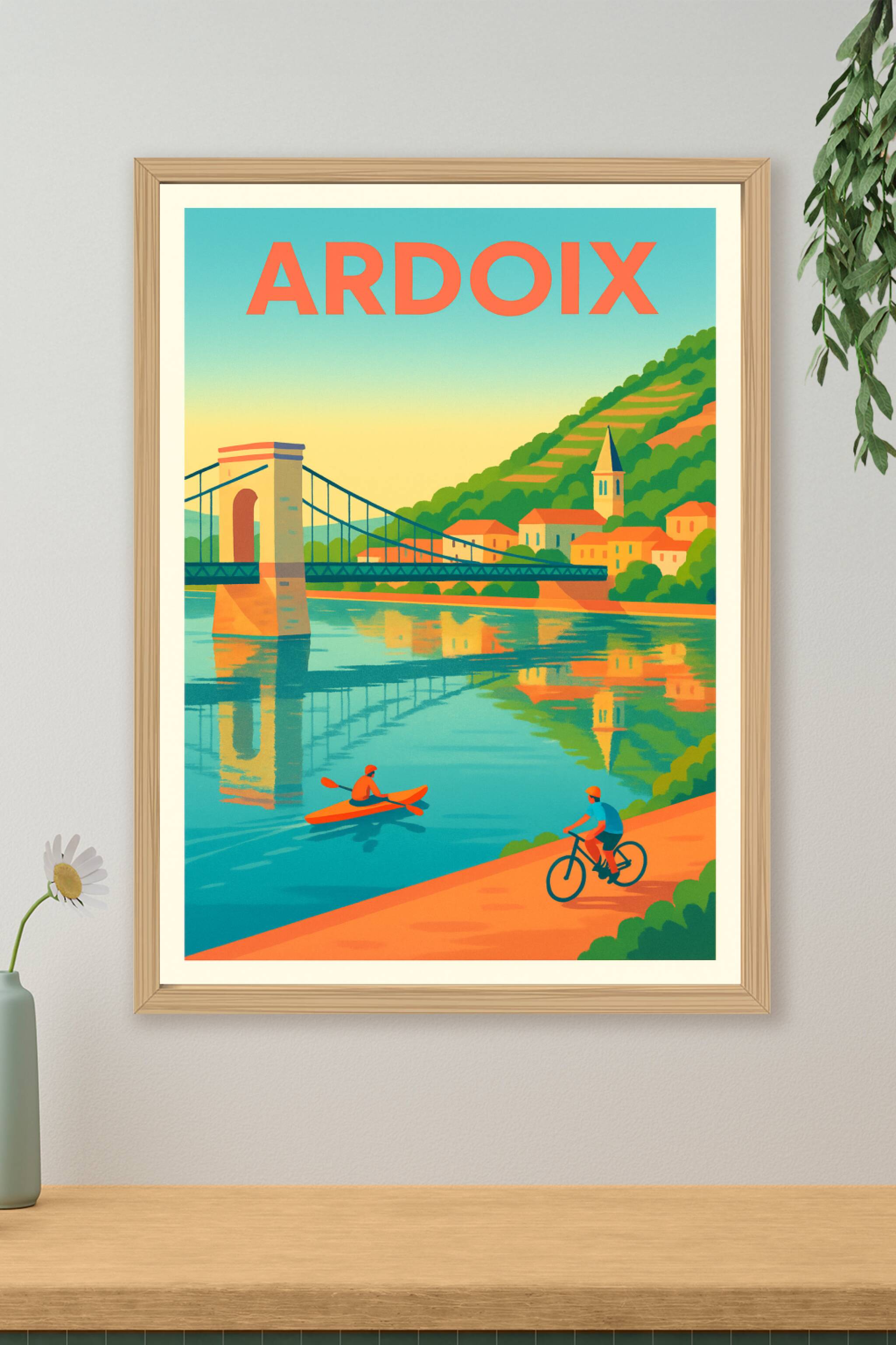 Affiche de Ardoix - Évasion sportive au fil de l'eau