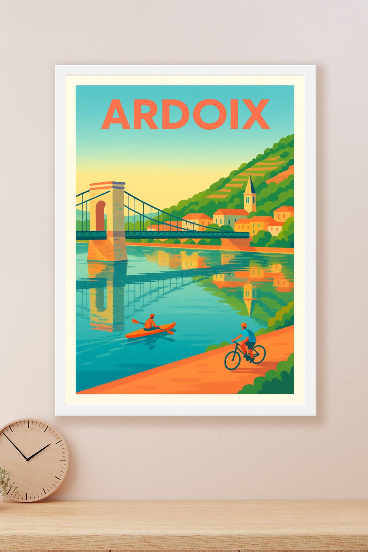 Affiche de Ardoix - Évasion sportive au fil de l'eau