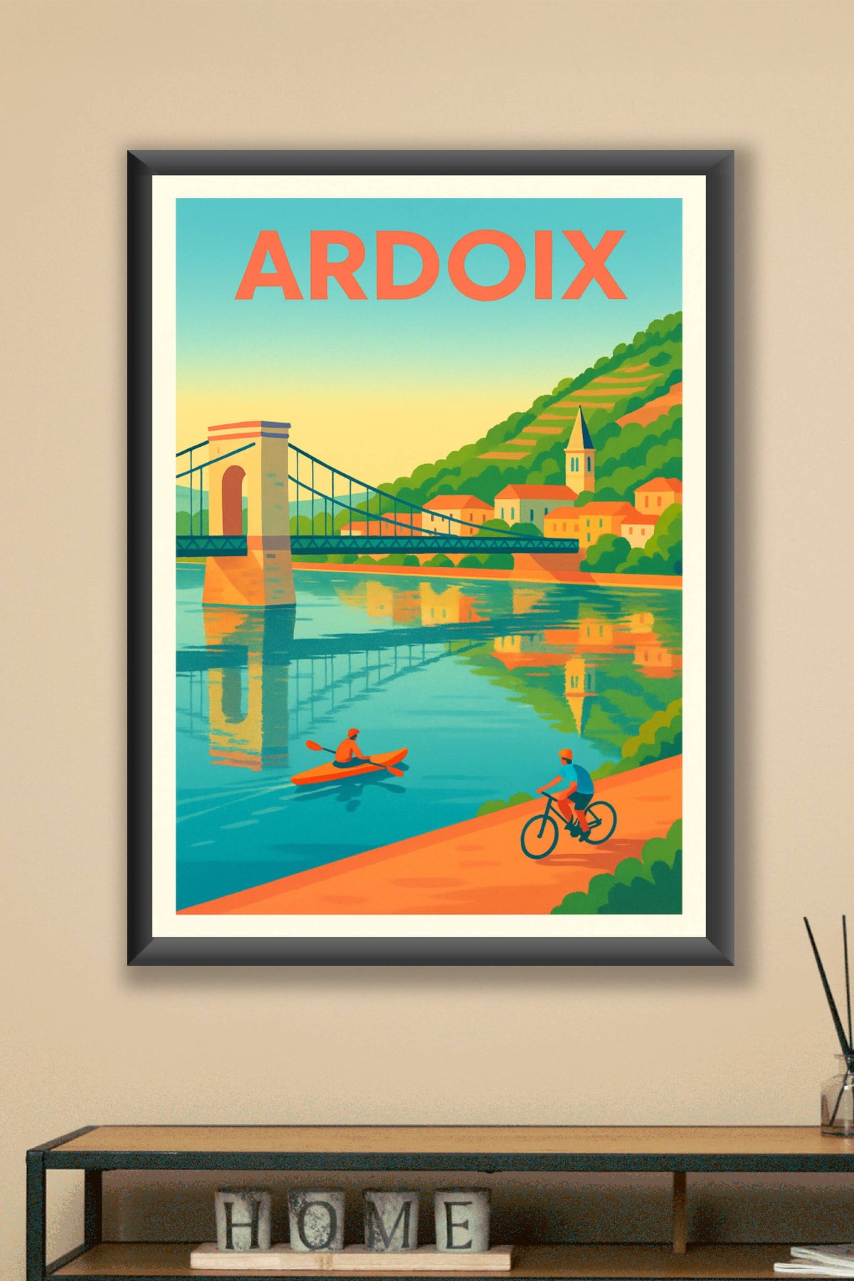 Affiche de Ardoix - Évasion sportive au fil de l'eau
