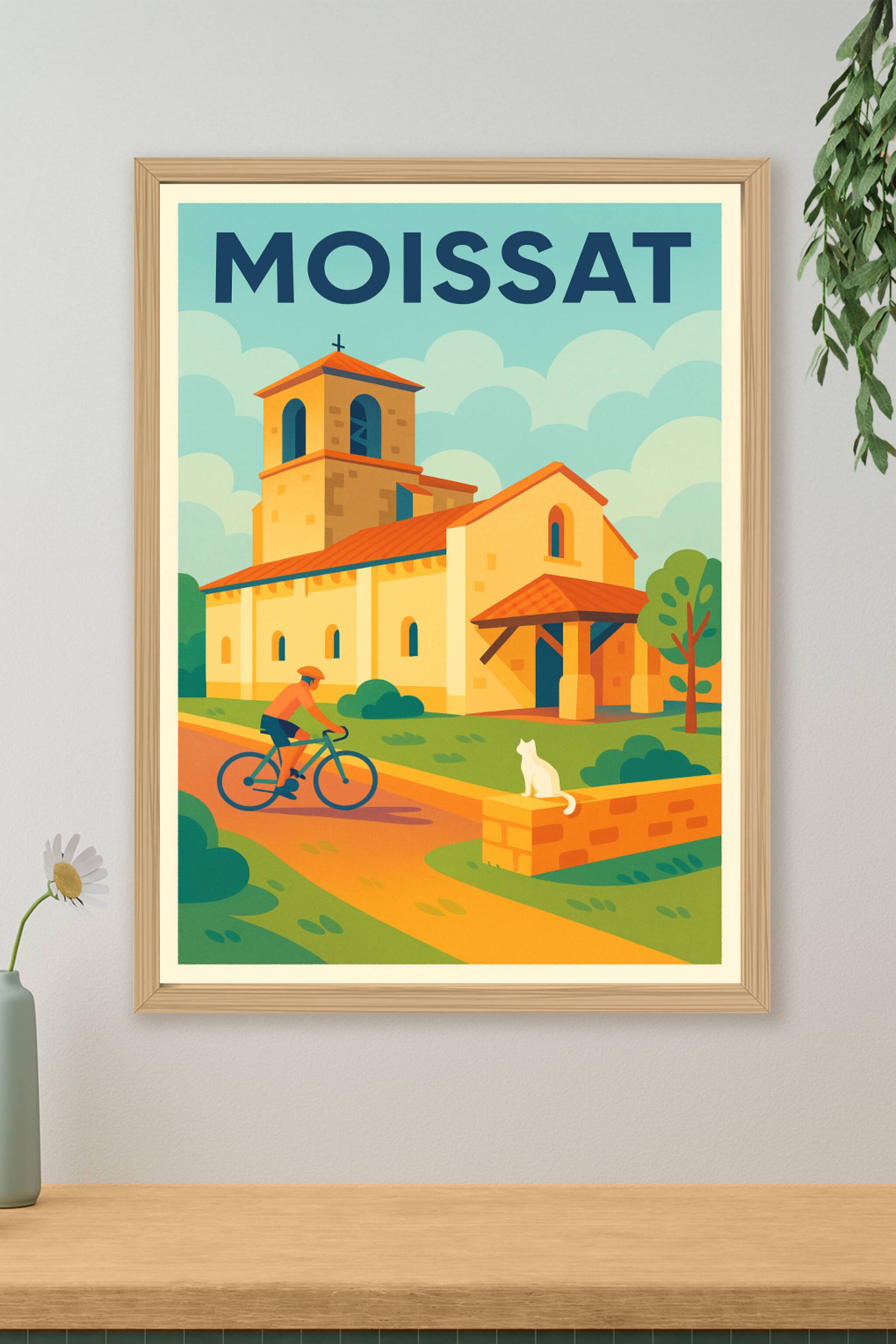 Affiche de Moissat - Charme et sérénité au cœur du village