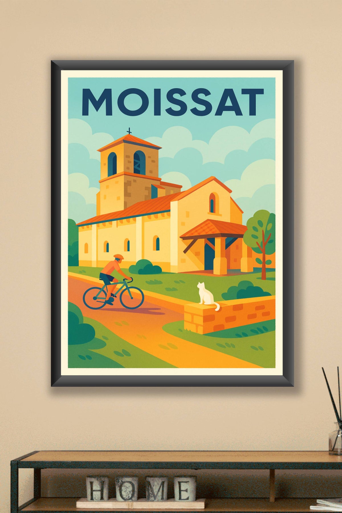 Affiche de Moissat - Charme et sérénité au cœur du village