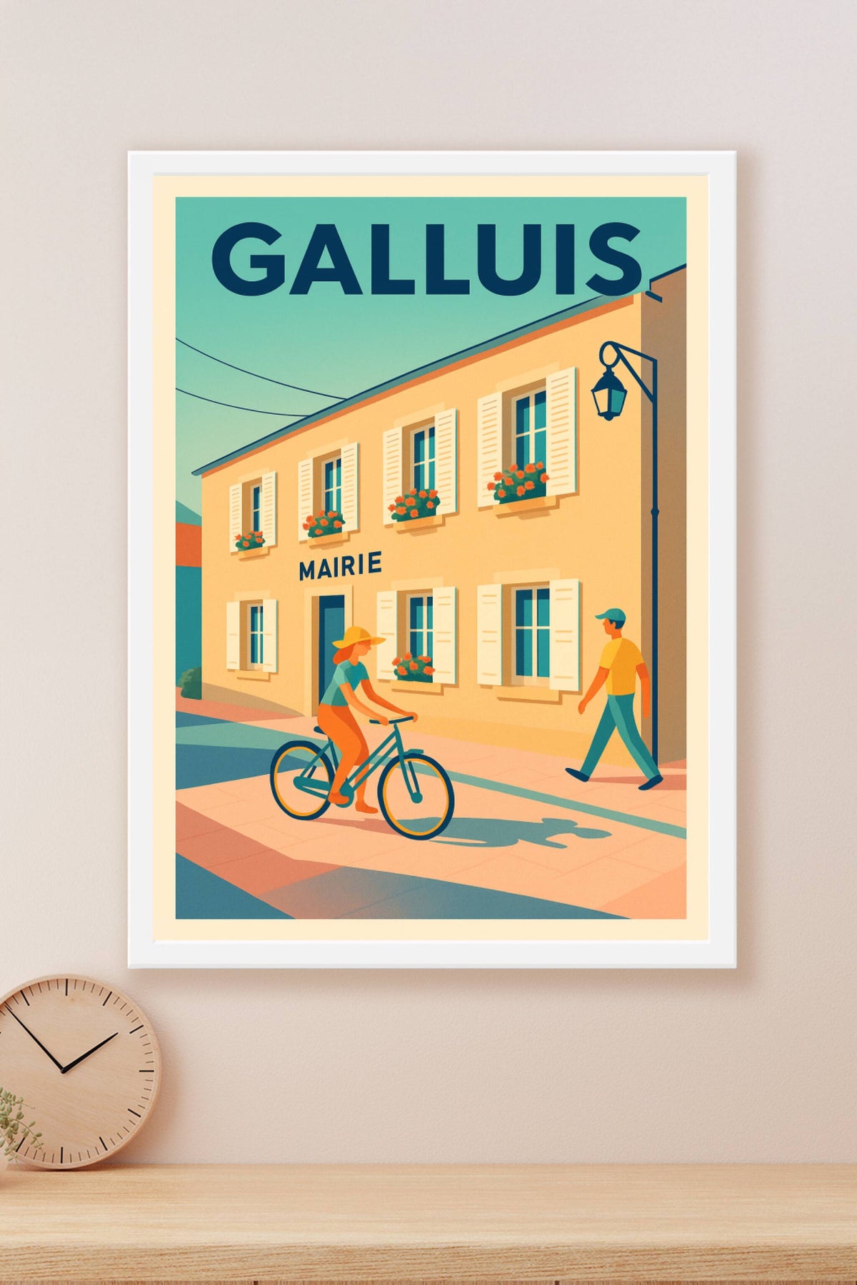 Affiche de Galluis - Douceur de vie au cœur de la mairie