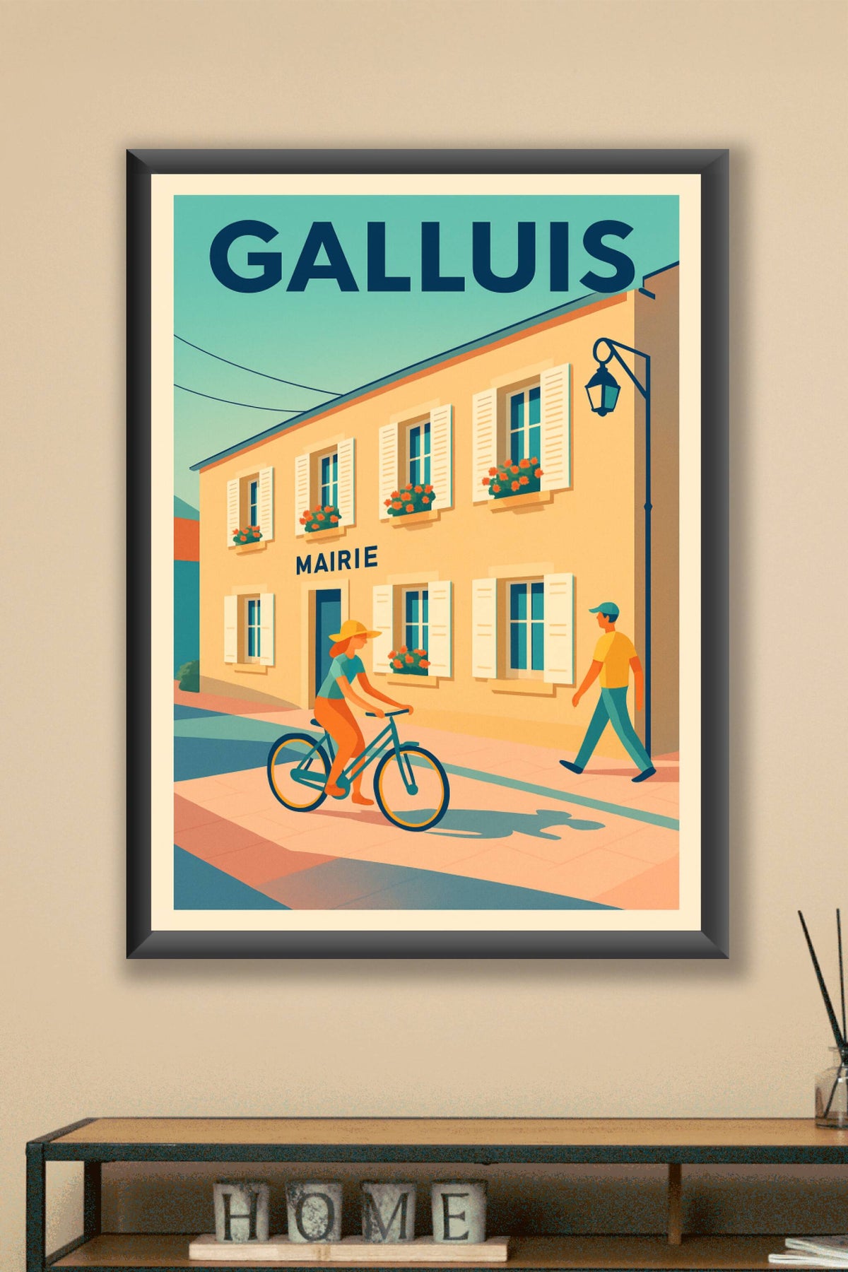 Affiche de Galluis - Douceur de vie au cœur de la mairie