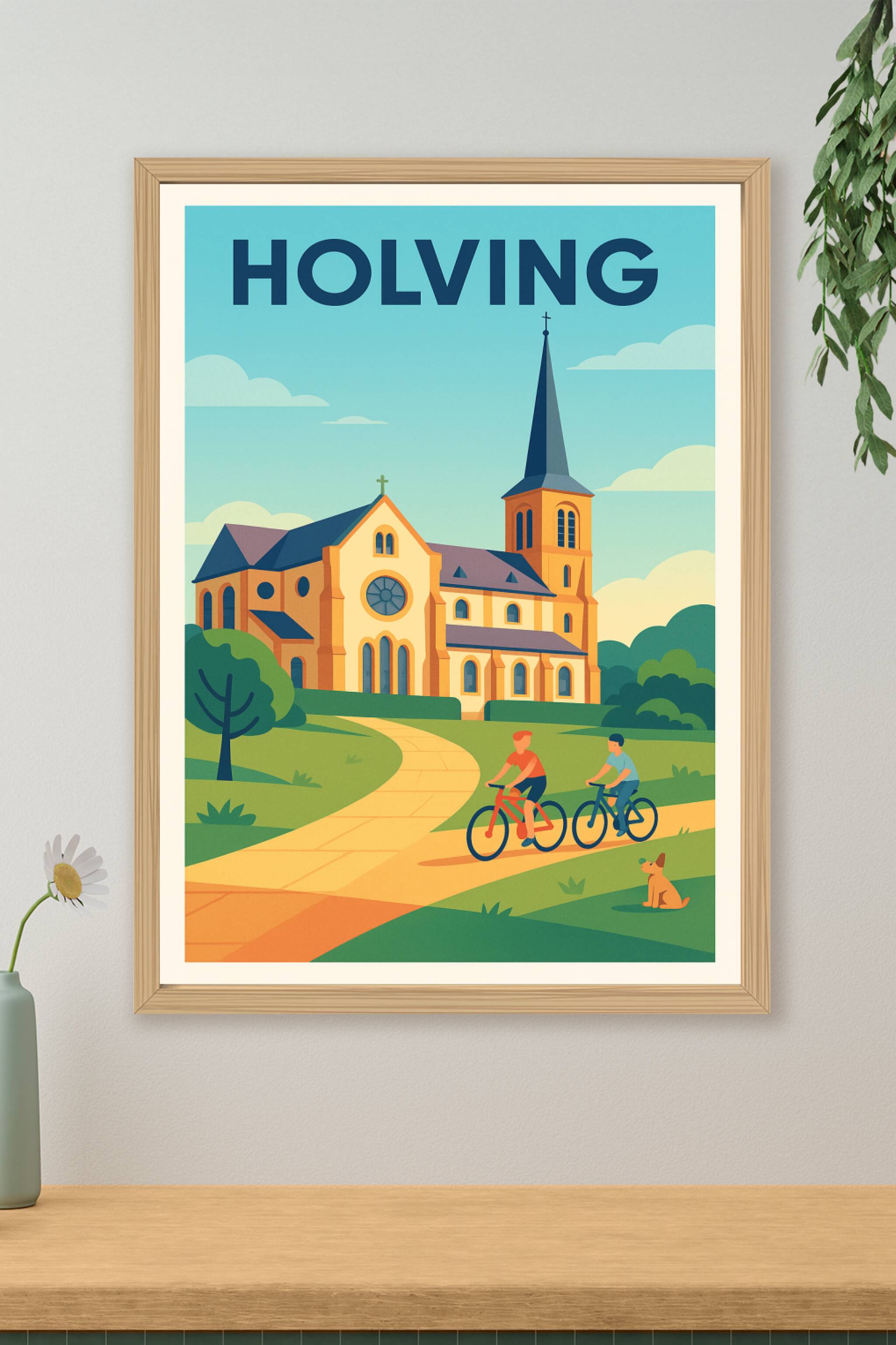 Affiche de Holving - L'authenticité paisible au cœur de la nature