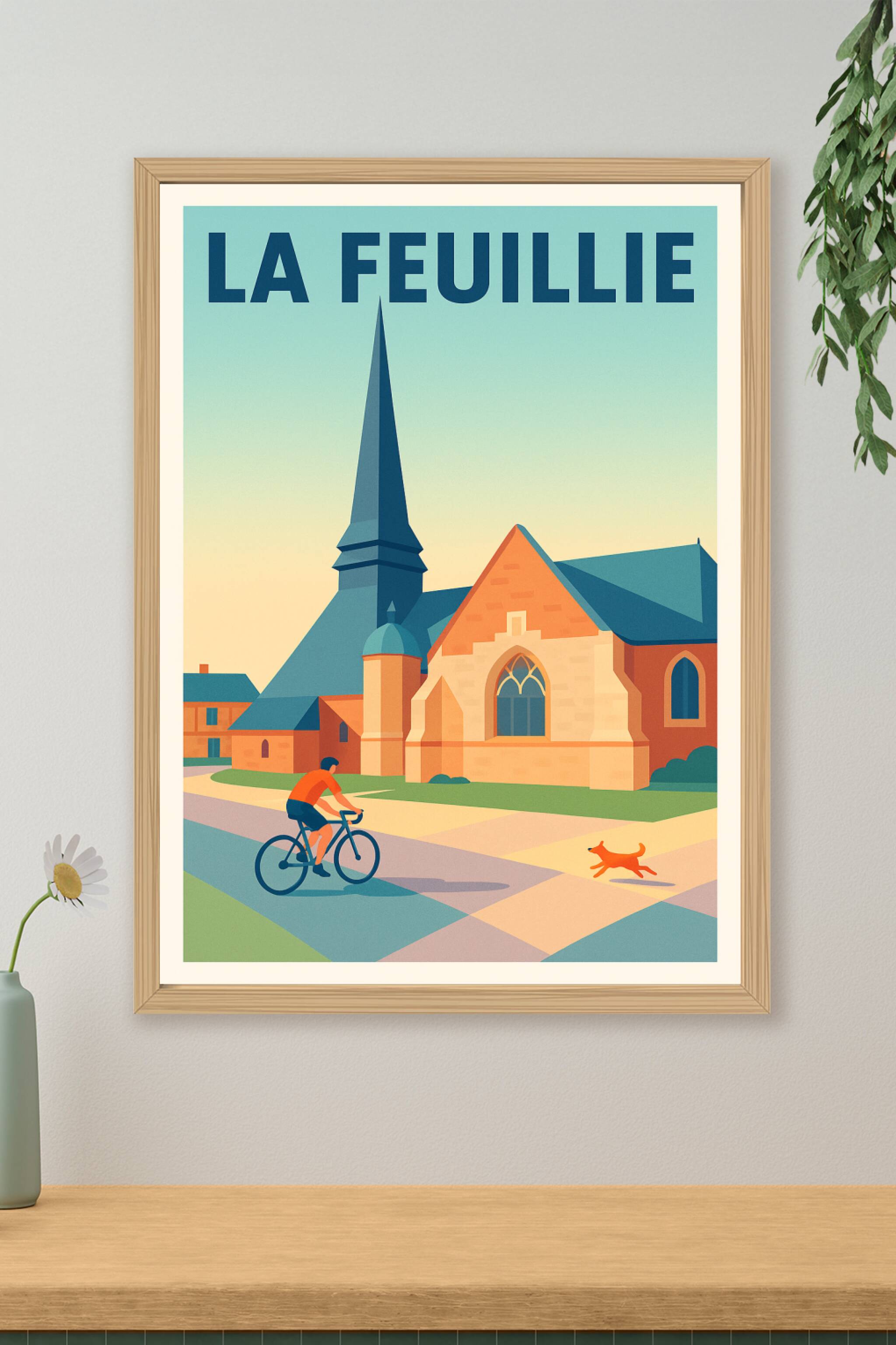 Affiche de La Feuillie - Charme bucolique et patrimoine local