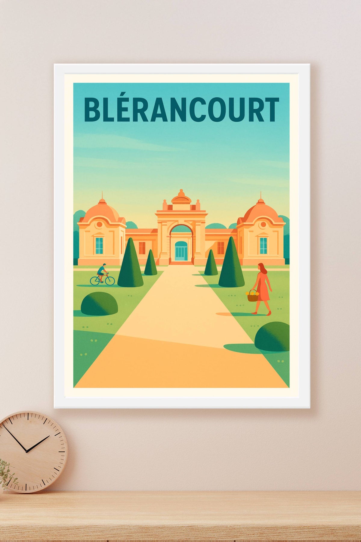 Affiche de Blérancourt - Charme et élégance au cœur du patrimoine