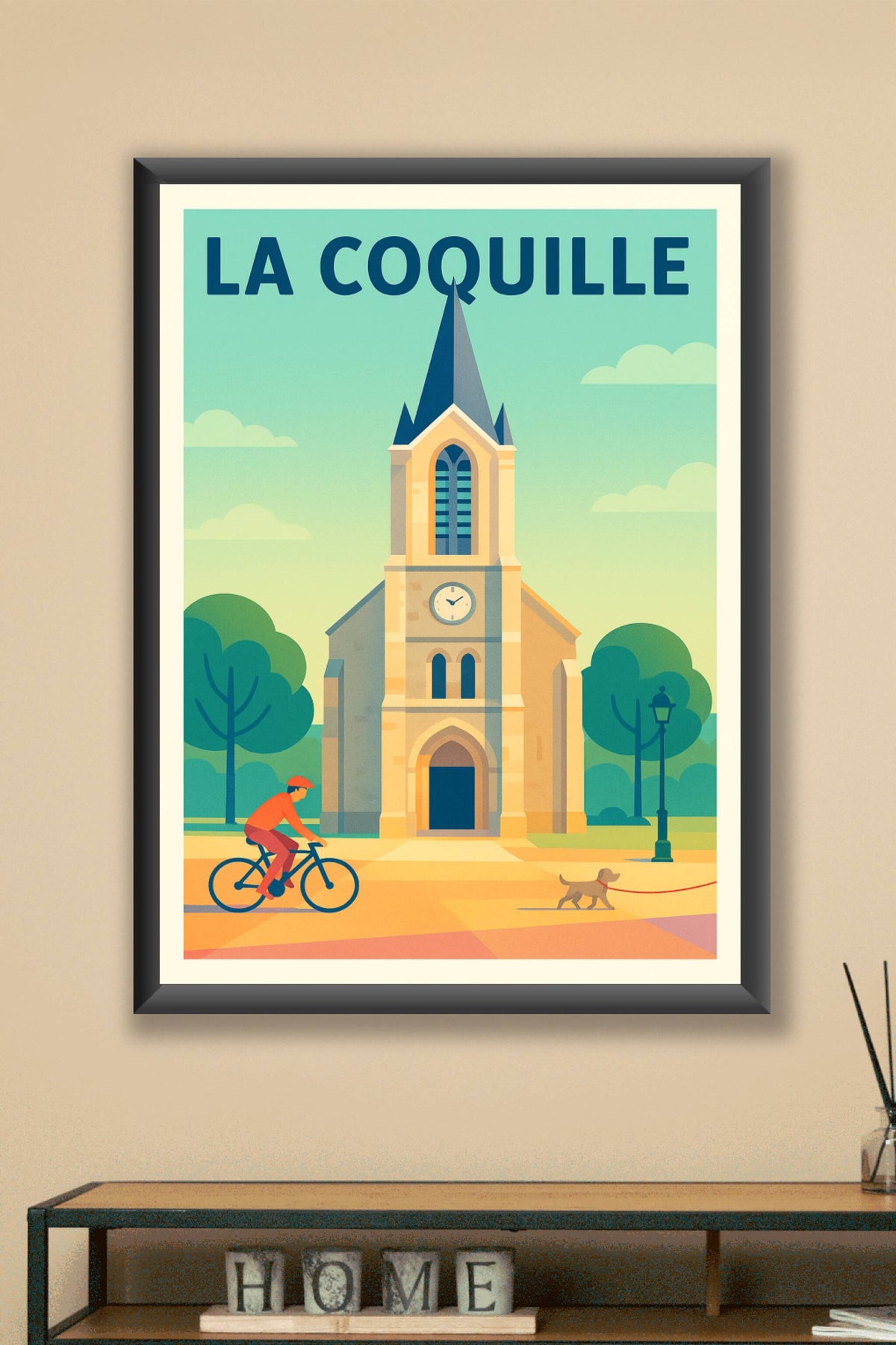 Affiche de La Coquille - Charme et Sérénité au Cœur du Village
