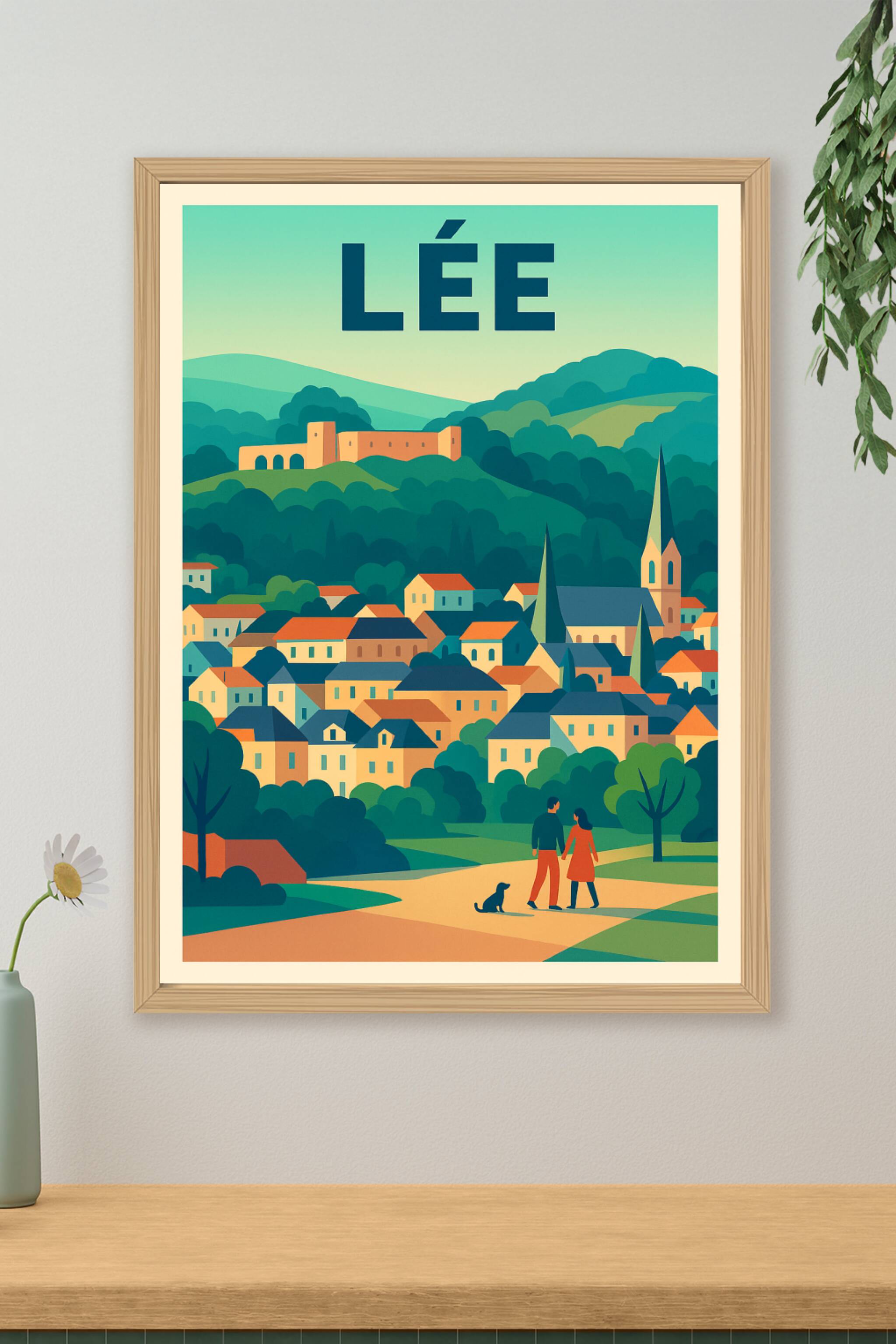 Affiche de Lée - Charme et sérénité au cœur de la campagne