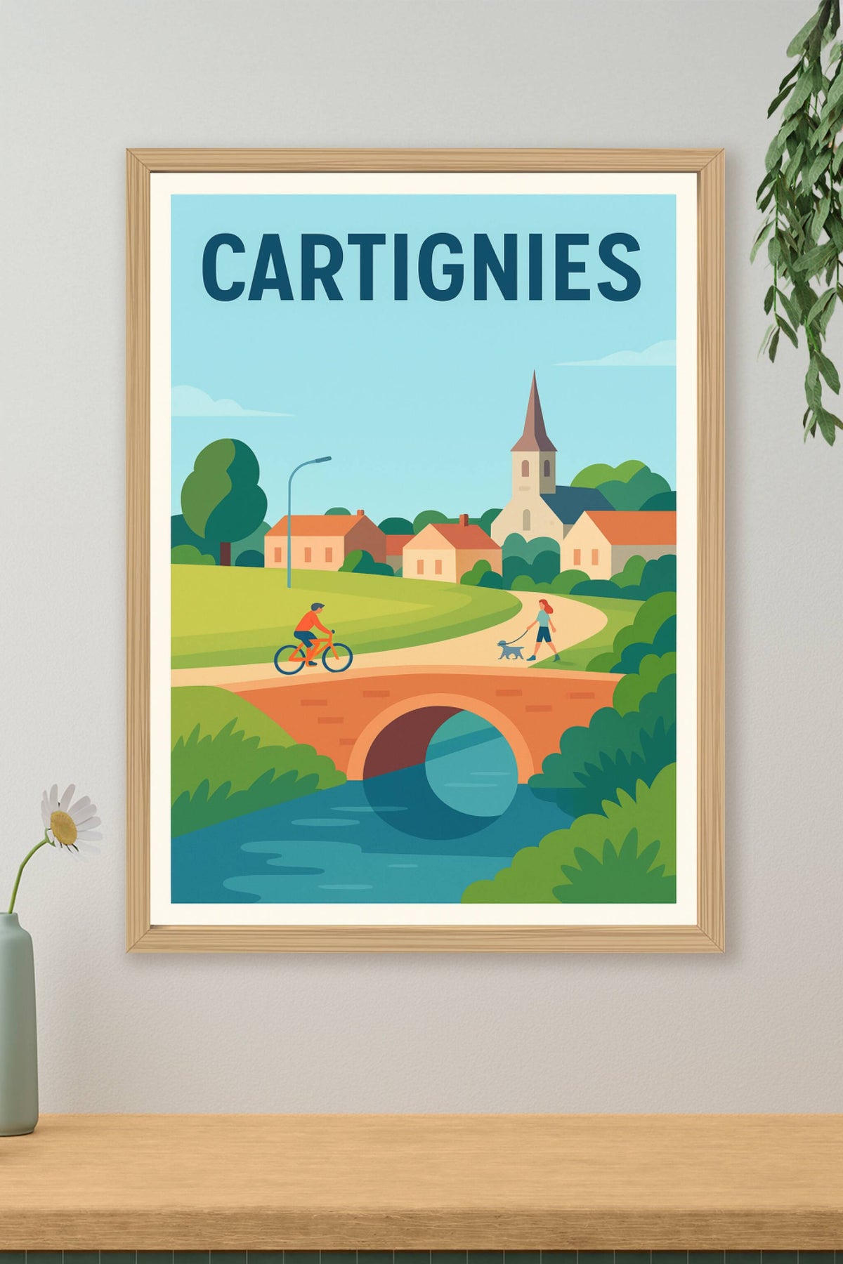 Affiche de Cartignies - Charme bucolique et sérénité rurale