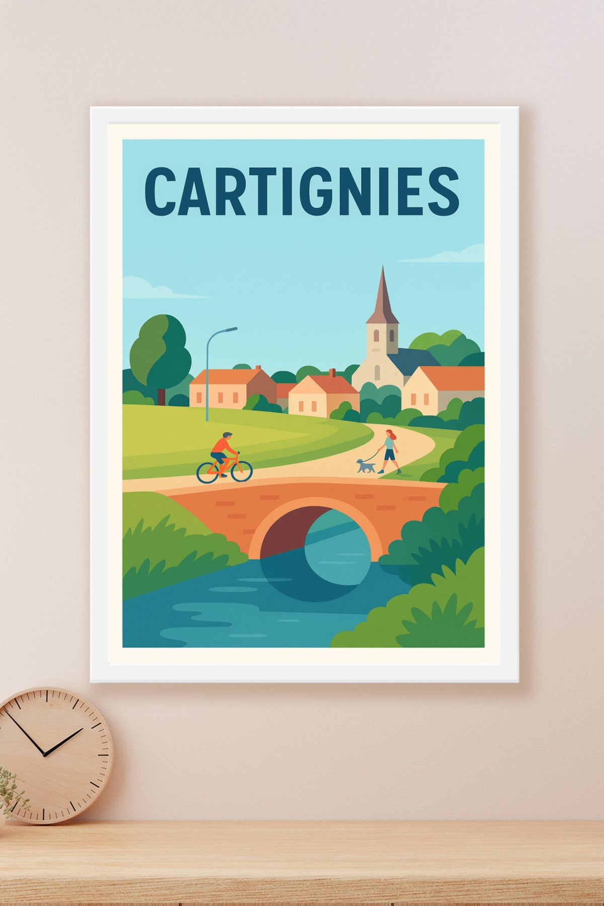 Affiche de Cartignies - Charme bucolique et sérénité rurale