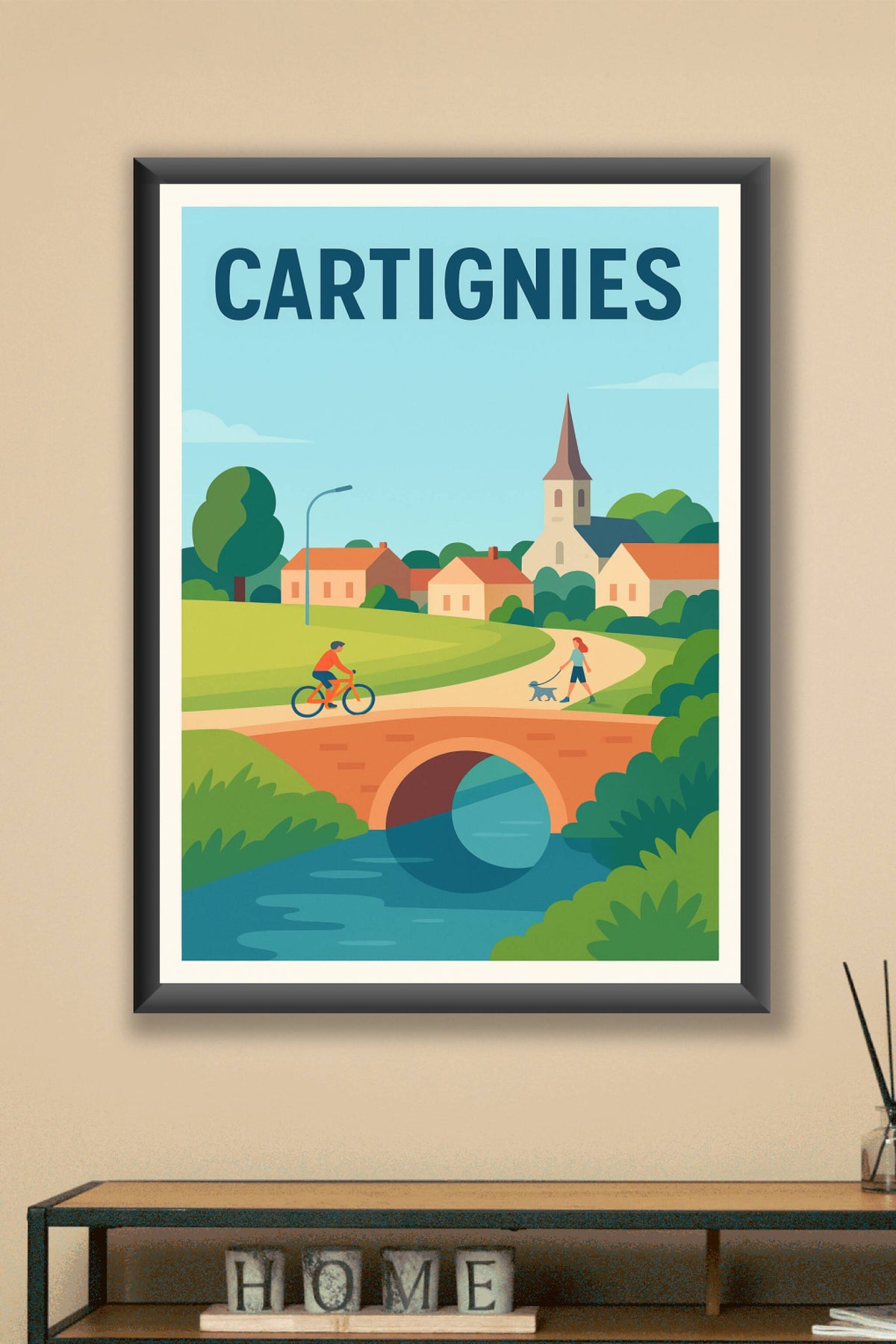 Affiche de Cartignies - Charme bucolique et sérénité rurale