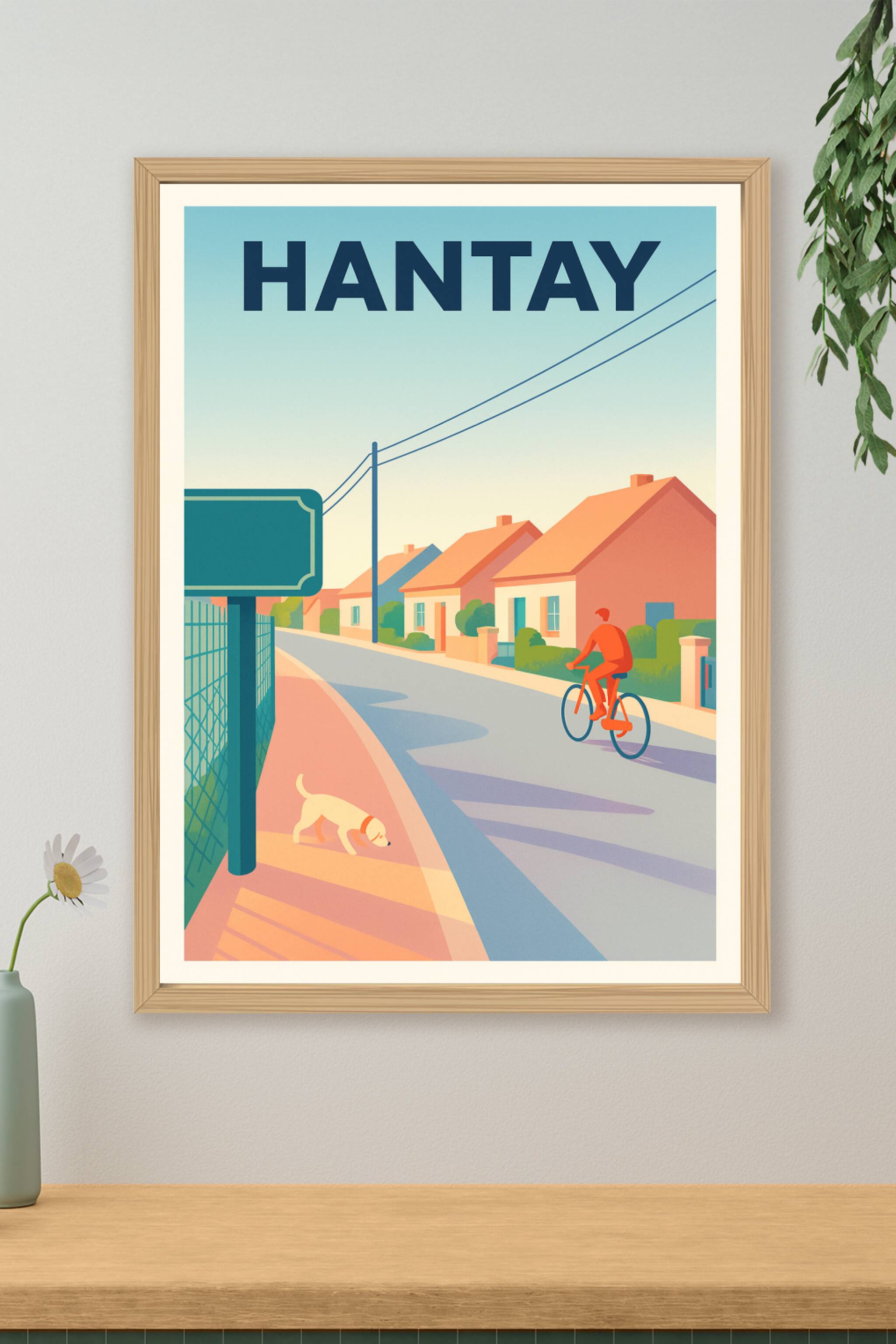 Affiche de Hantay - Une balade paisible au cœur du village