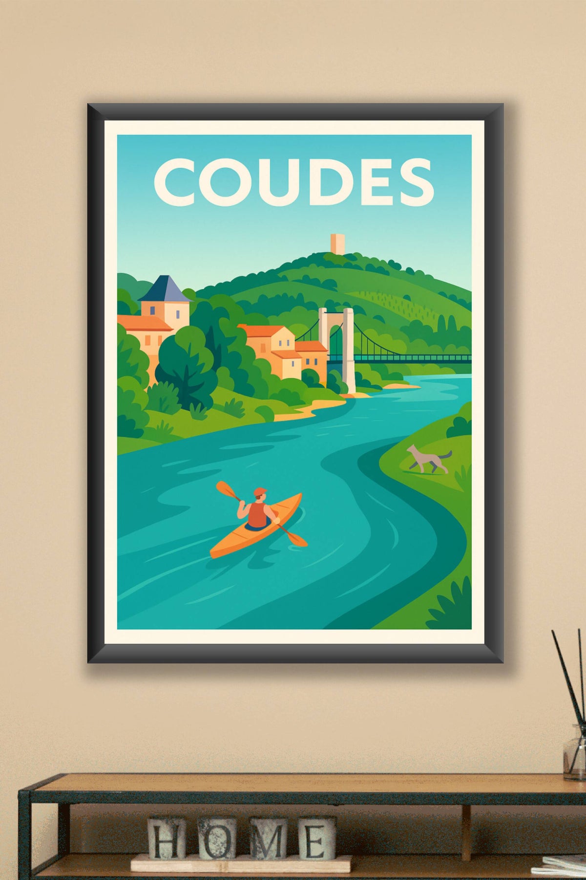 Affiche de Coudes - Escapade Nature au Fil de l'Eau