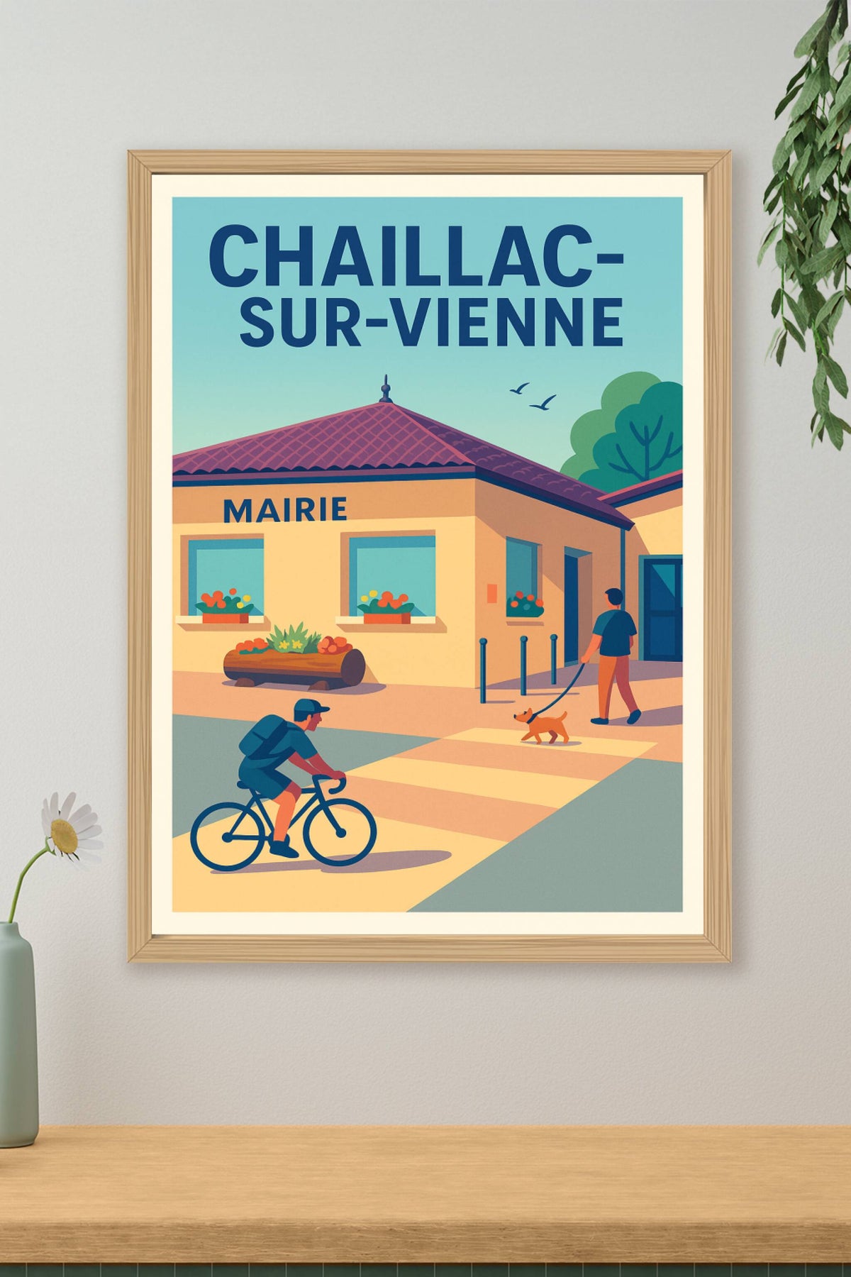 Affiche de Chaillac-sur-Vienne - Charme et sérénité au cœur du village