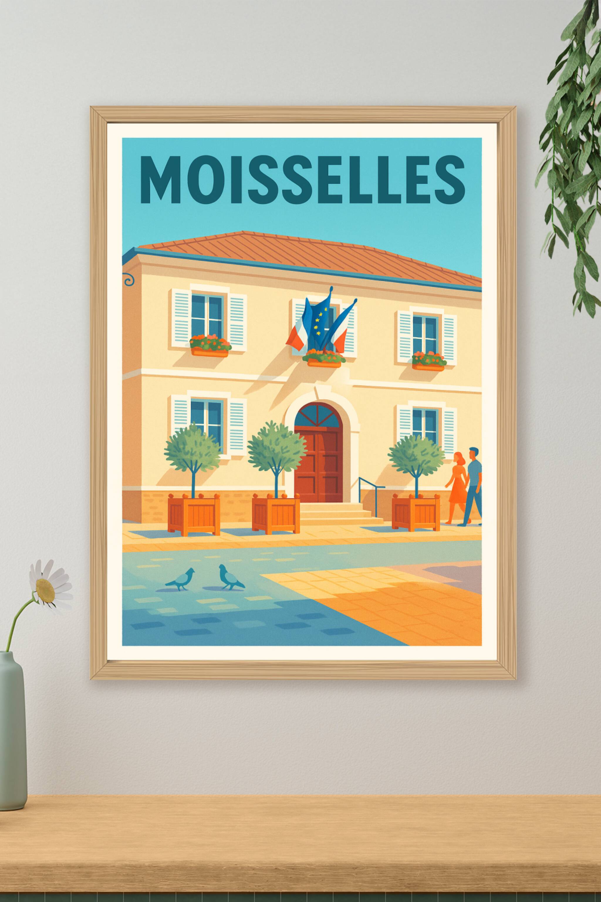 Affiche de Moisselles - Charme et authenticité à la mairie