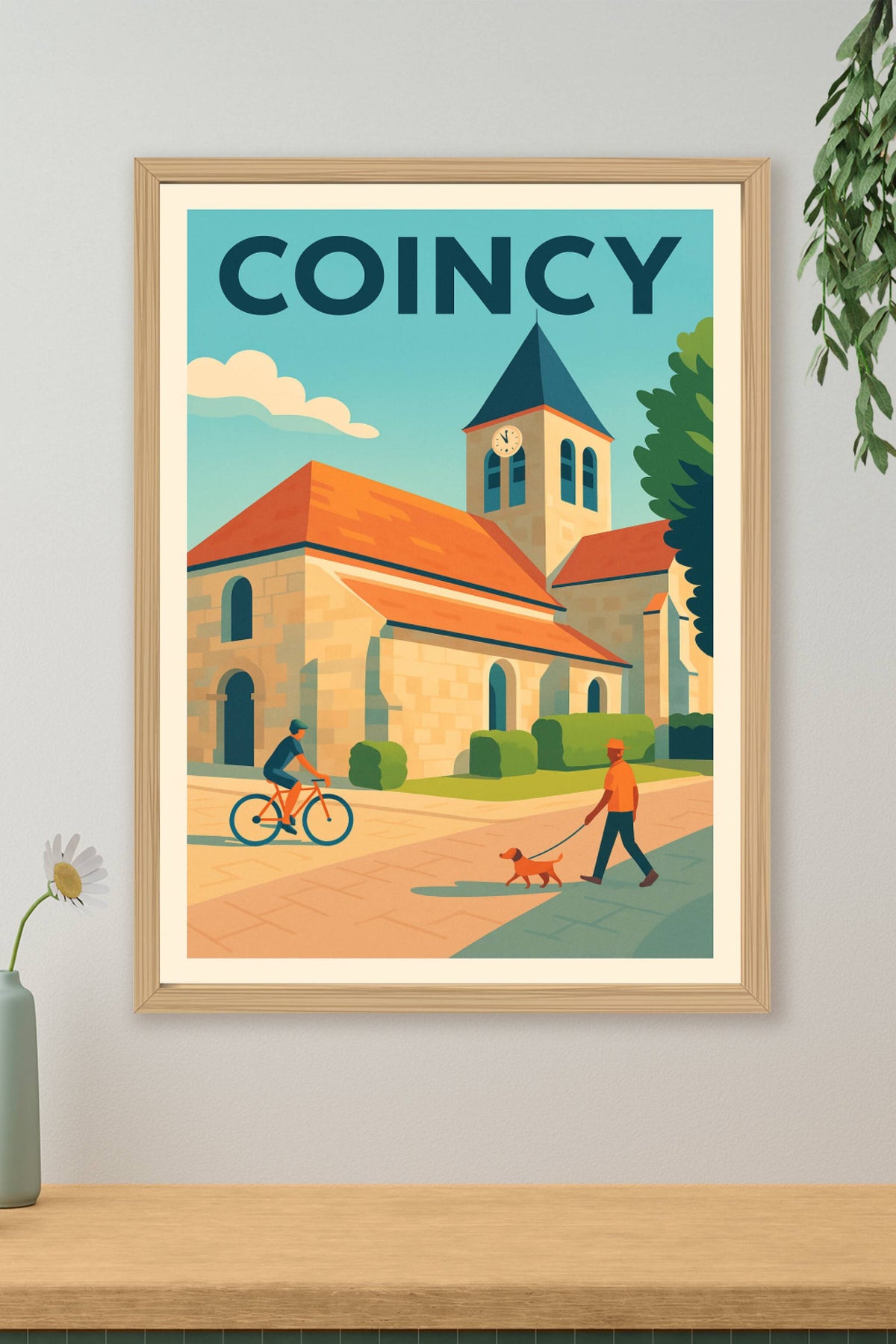 Affiche de Coincy - Charme et tranquillité au cœur du village