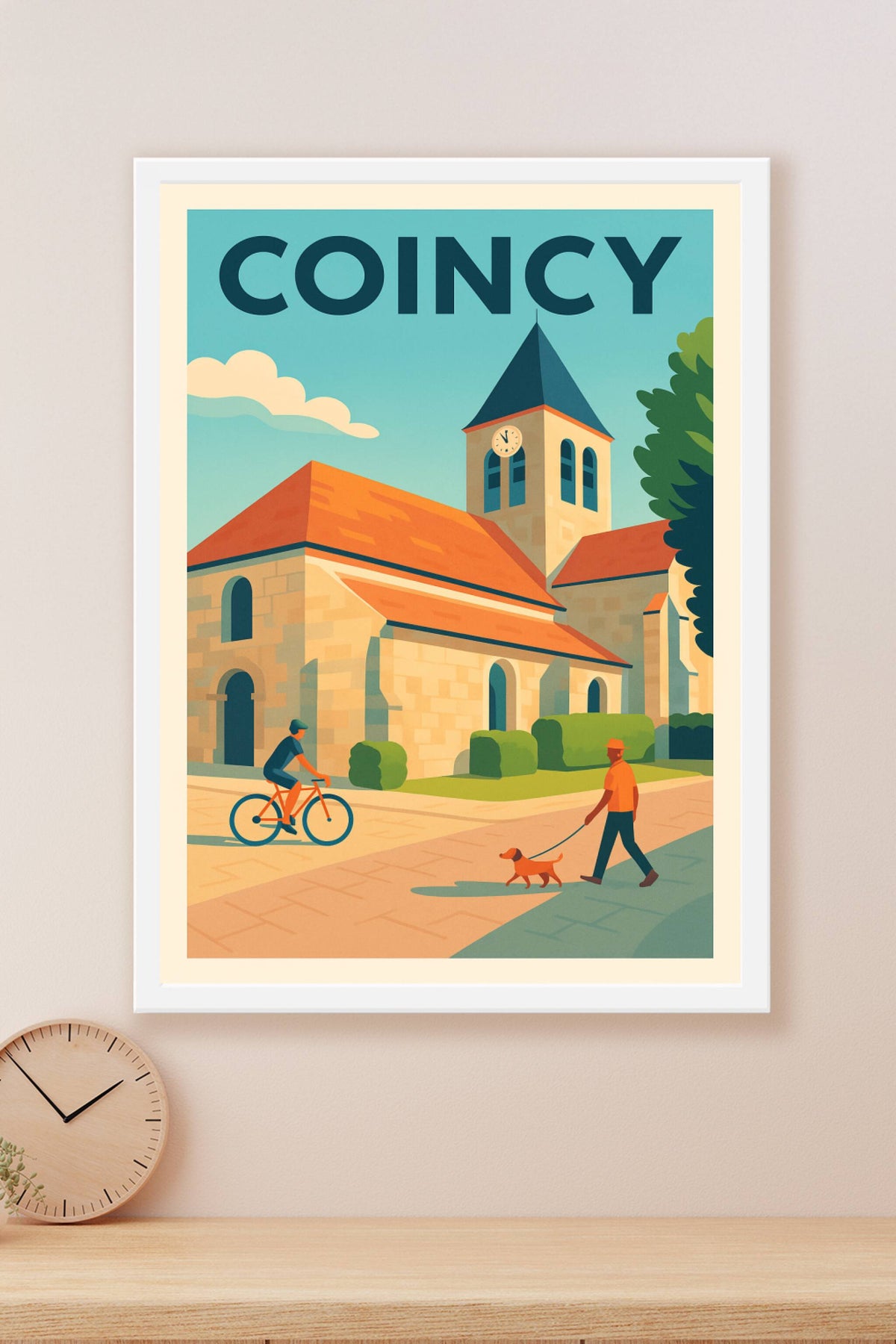 Affiche de Coincy - Charme et tranquillité au cœur du village