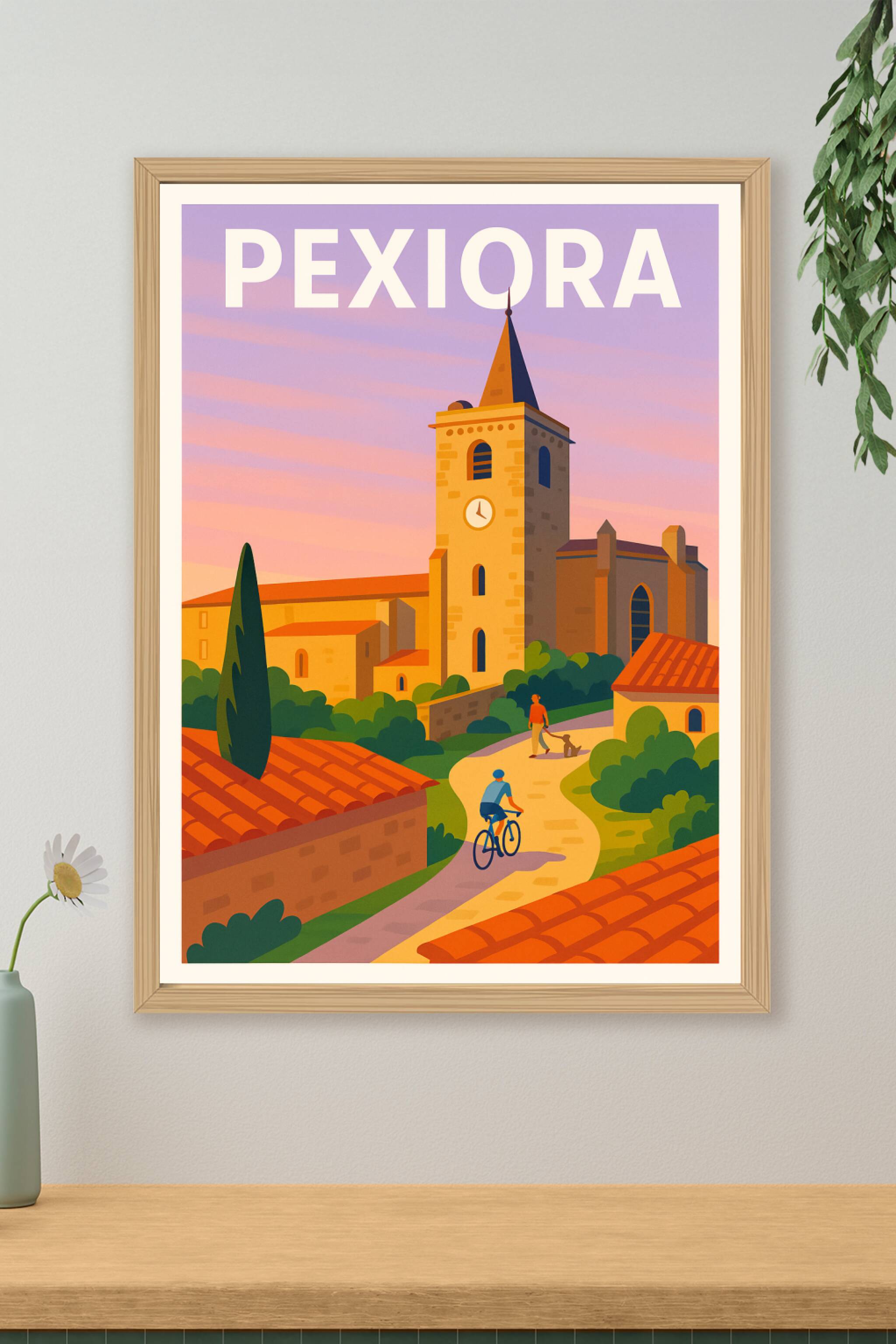 Affiche de Pexiora - Charme et sérénité au cœur du village