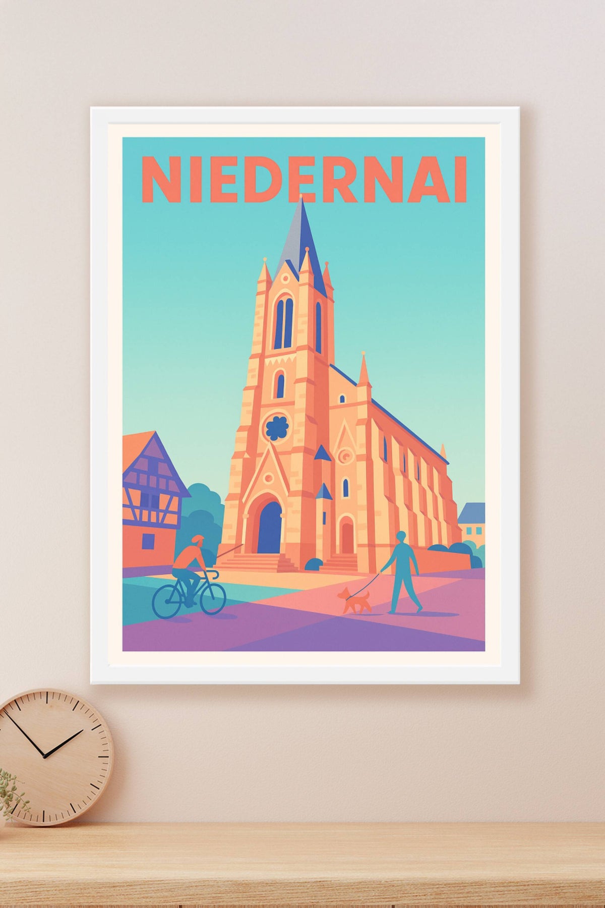 Affiche de Niedernai - Charme et patrimoine en lumière