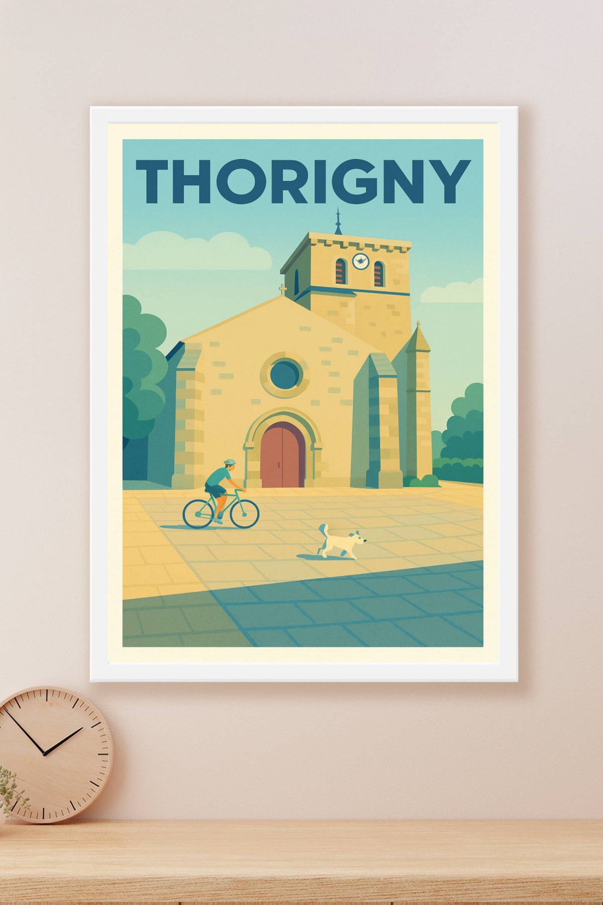 Affiche de Thorigny - Charme paisible et architecture lumineuse