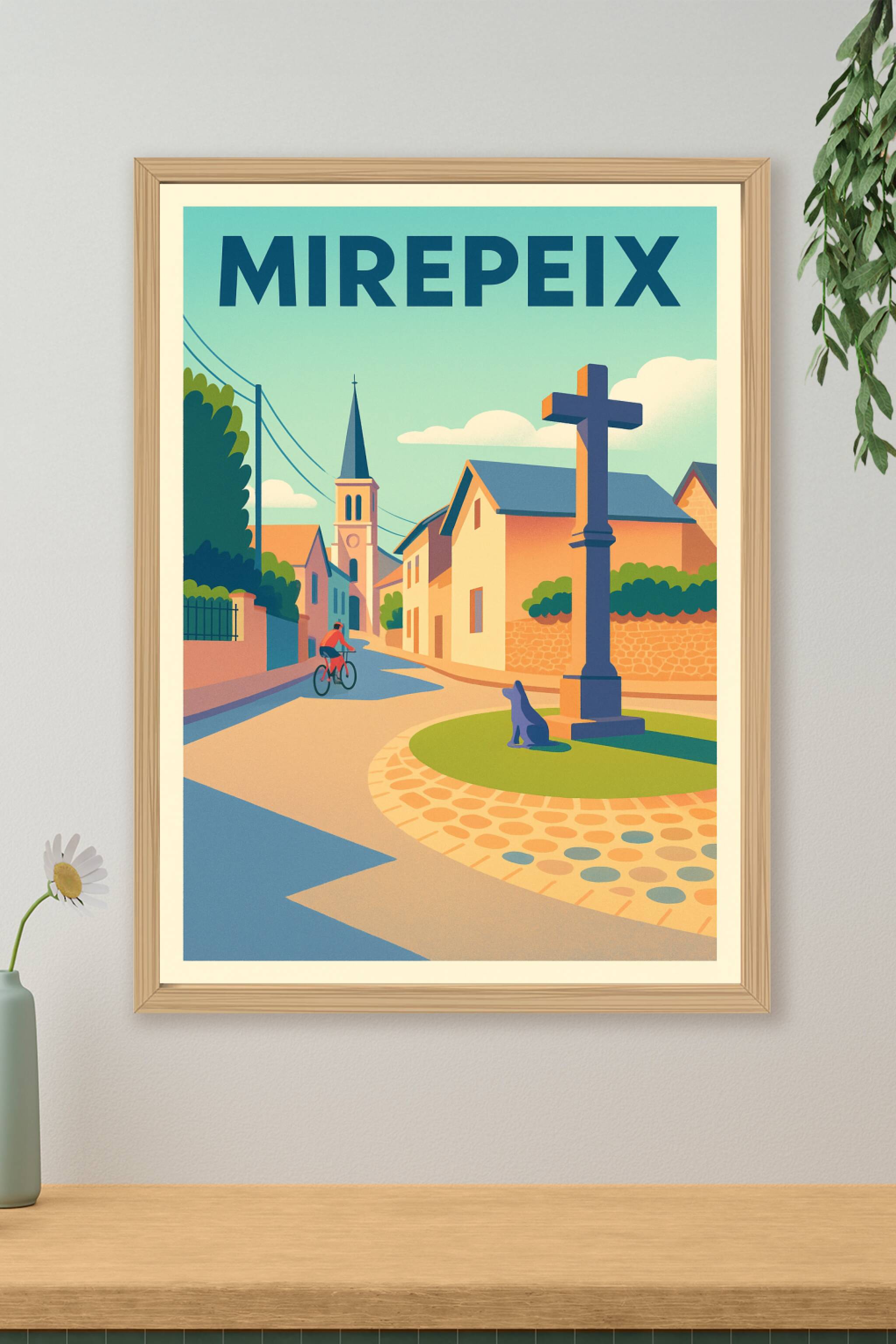 Affiche de Mirepeix - Charme et sérénité au cœur du village