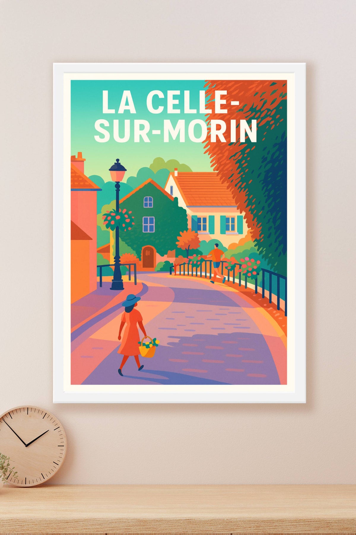 Affiche de La Celle-sur-Morin - Charme et sérénité au cœur de la campagne