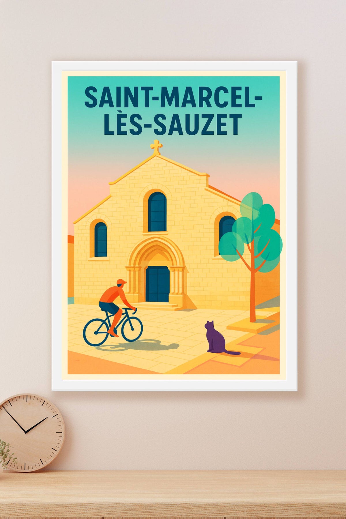 Affiche de Saint-Marcel-lès-Sauzet - Charme et douceur provençale