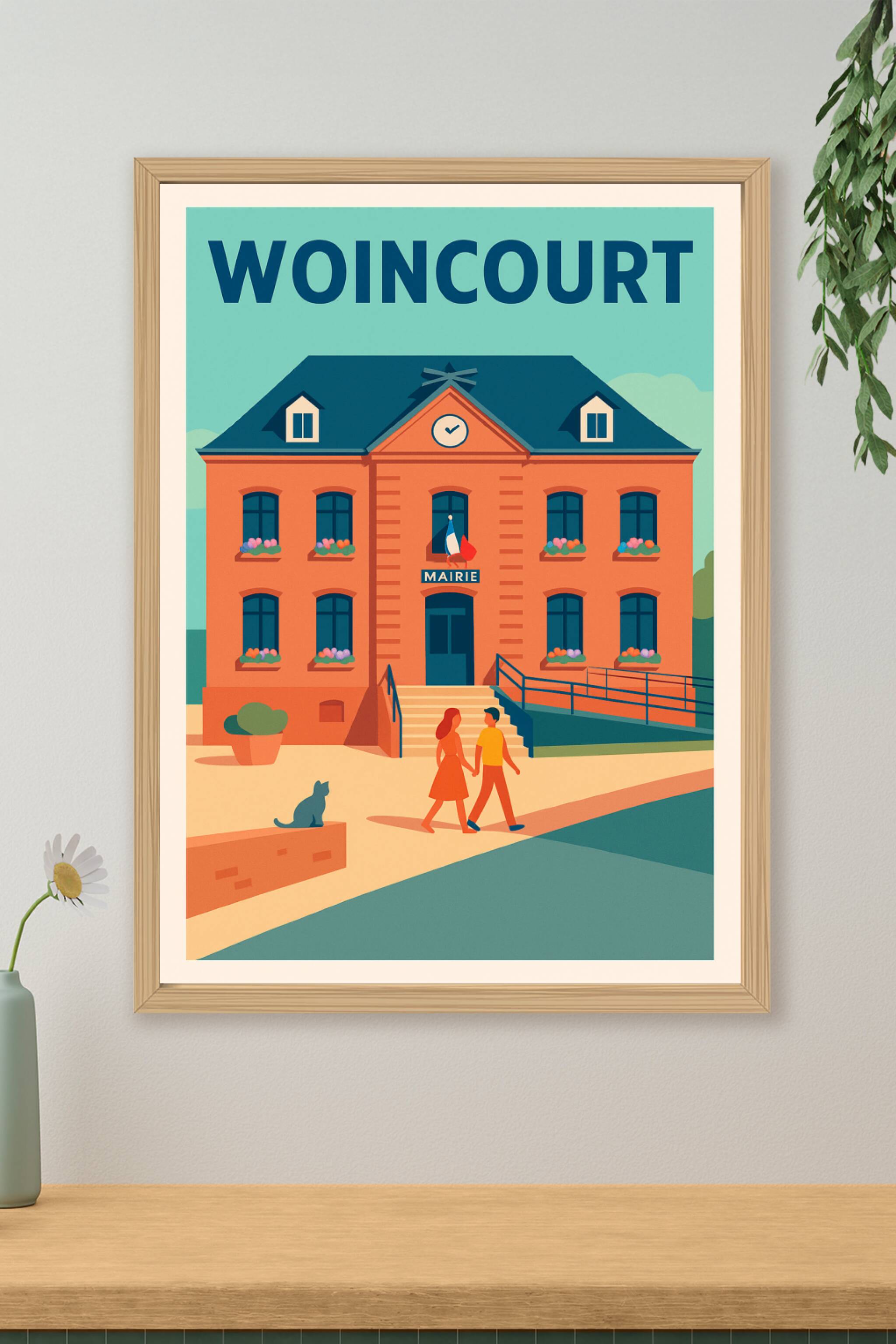 Affiche de Woincourt - Charme et Sérénité au Cœur du Village