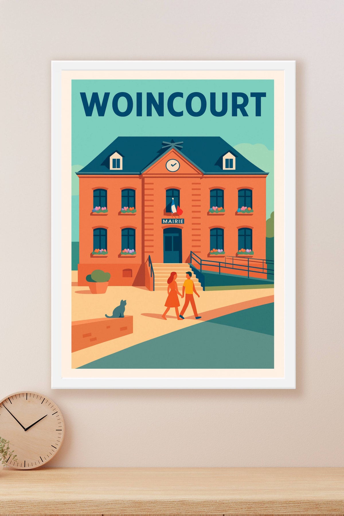Affiche de Woincourt - Charme et Sérénité au Cœur du Village
