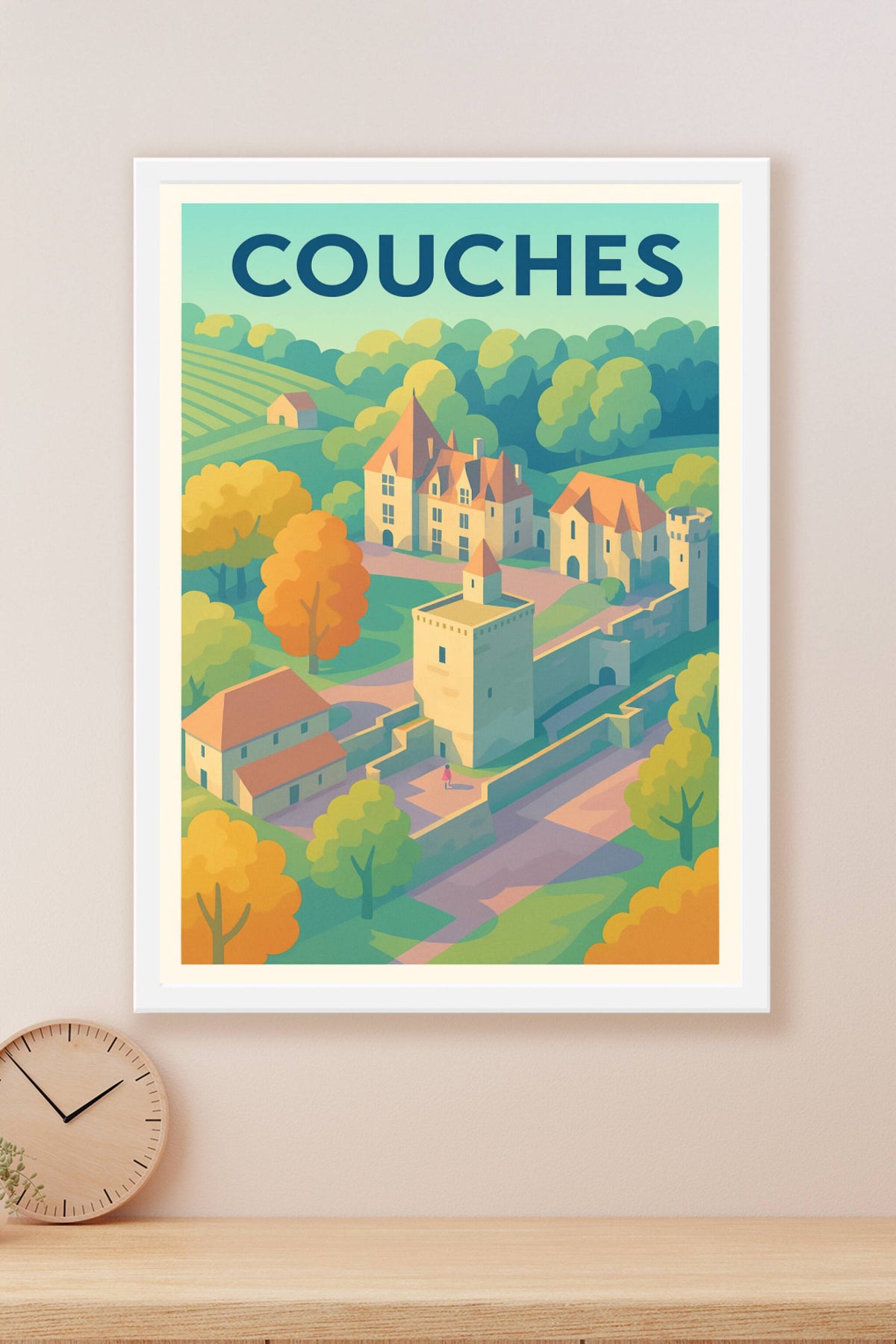 Affiche de Couches - L'escapade médiévale en couleurs