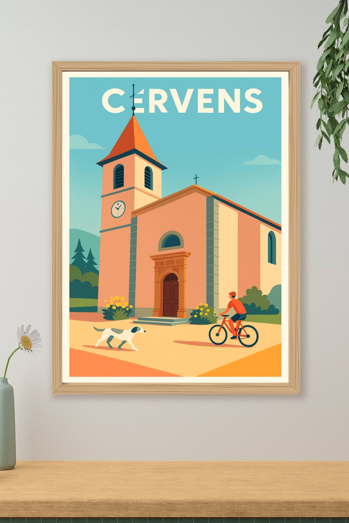 Affiche de Cervens - Charme paisible et authenticité rurale