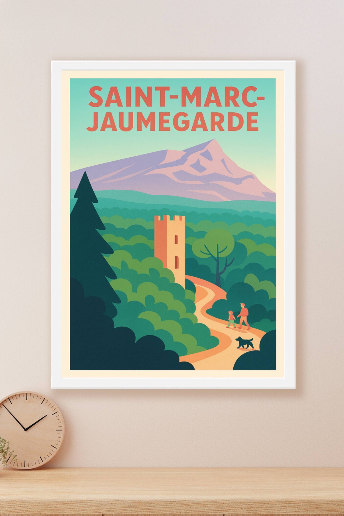 Affiche de Saint-Marc-Jaumegarde - L'évasion au cœur de la nature provençale