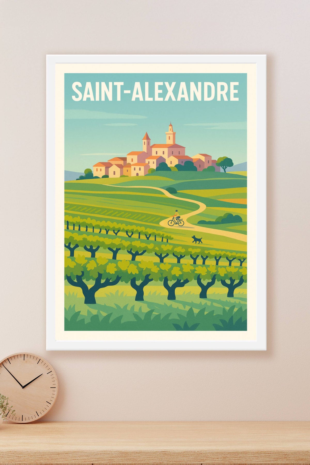 Affiche de Saint-Alexandre - Charme bucolique et douceur de vivre