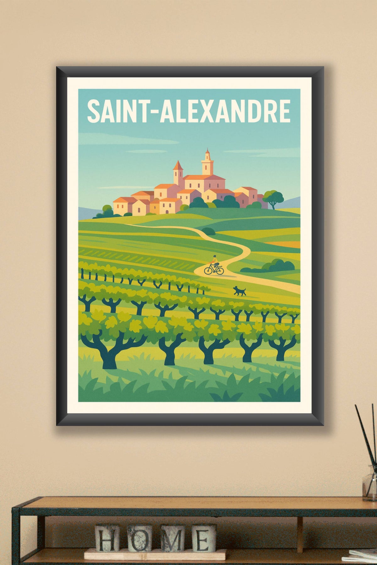 Affiche de Saint-Alexandre - Charme bucolique et douceur de vivre