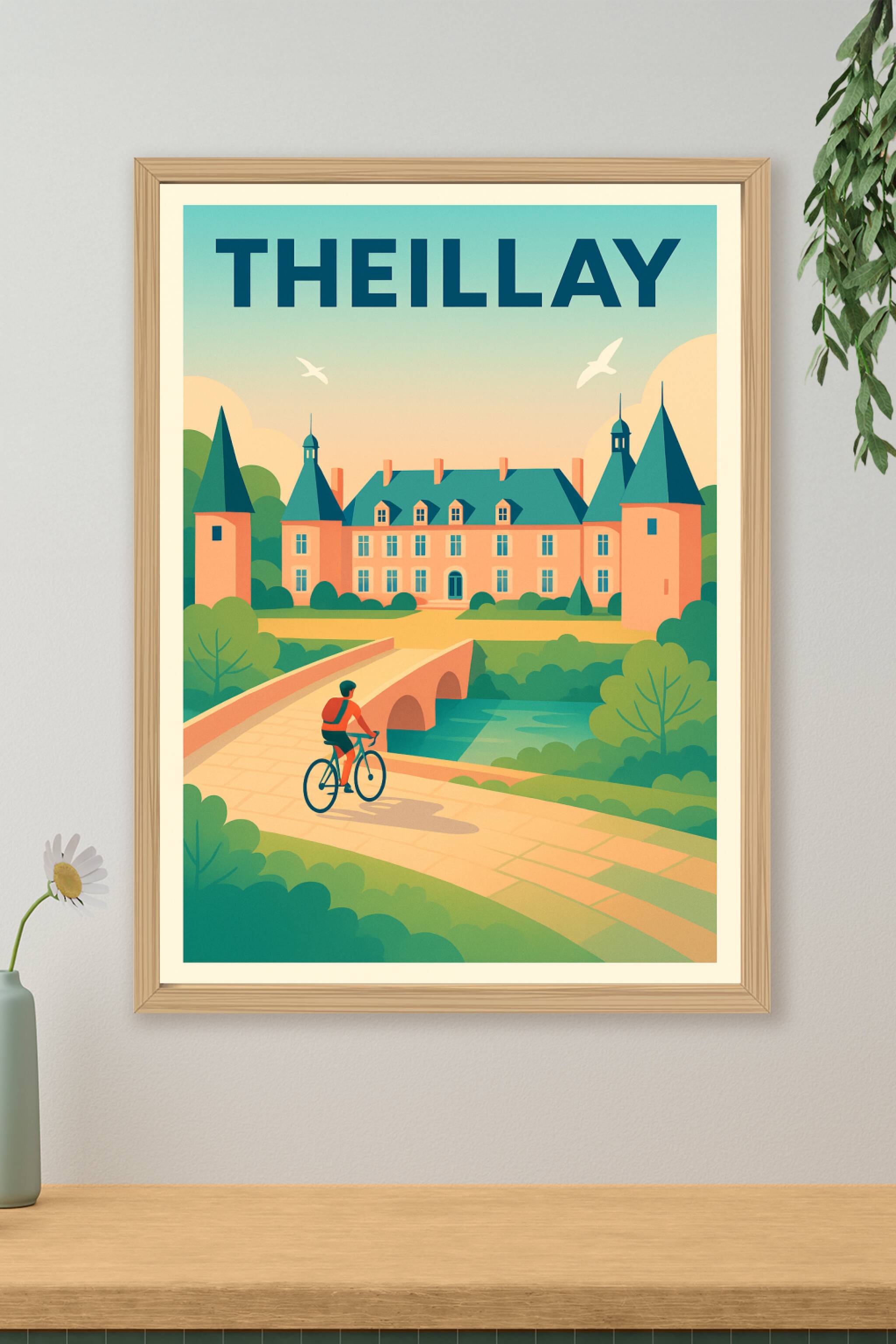 Affiche de Theillay - Échappée bucolique au château