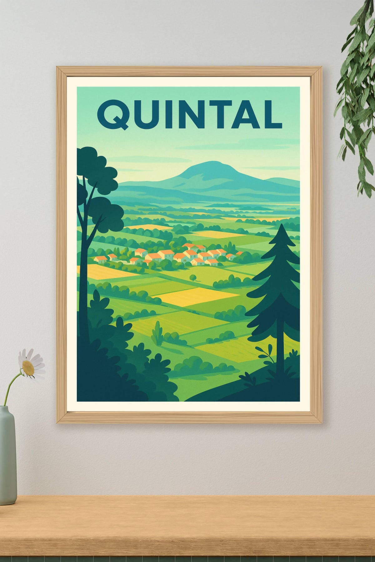 Affiche de Quintal - Tranquillité et nature en harmonie