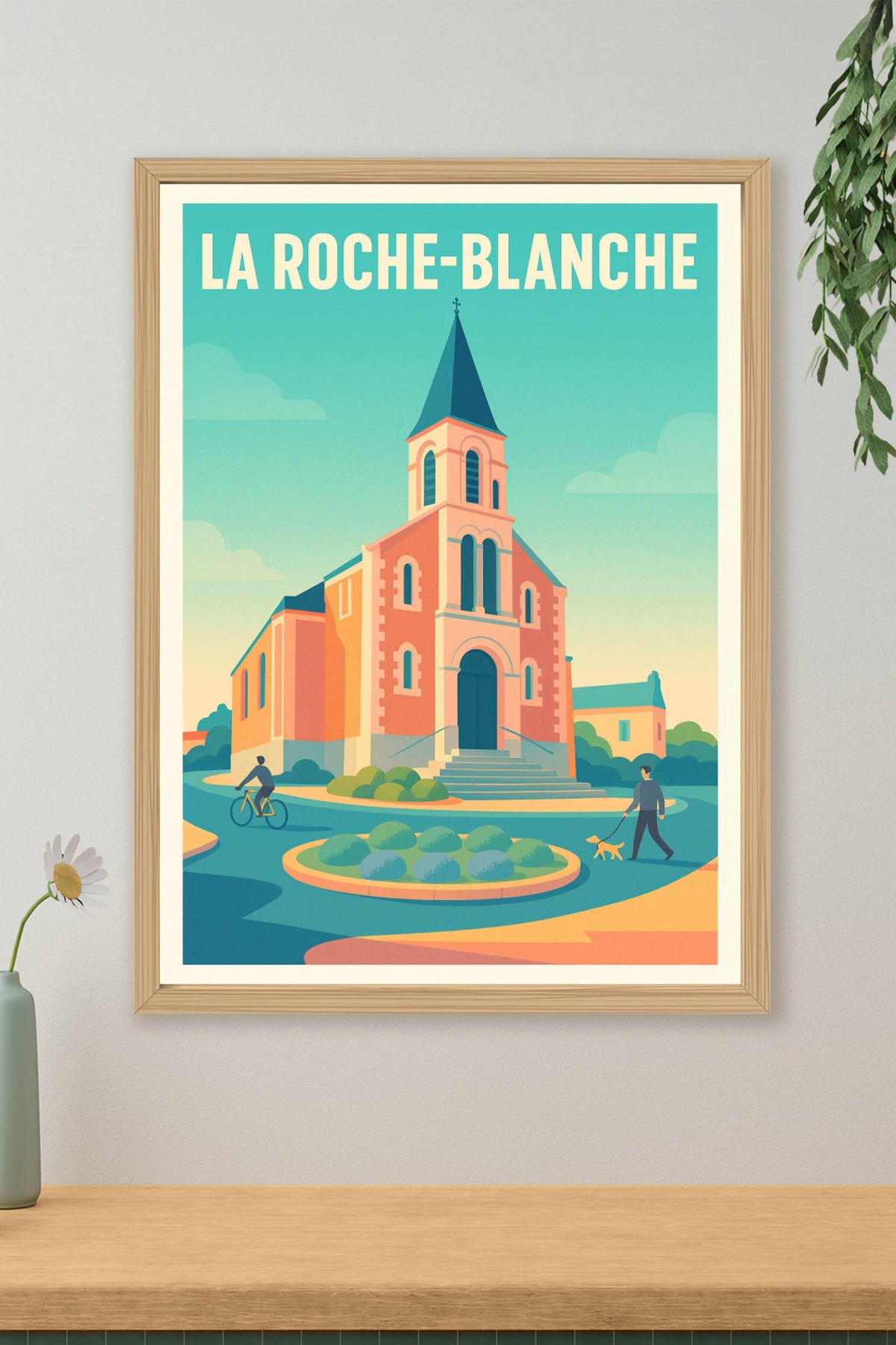 Affiche de La Roche-Blanche - Charme et Sérénité au Cœur du Village