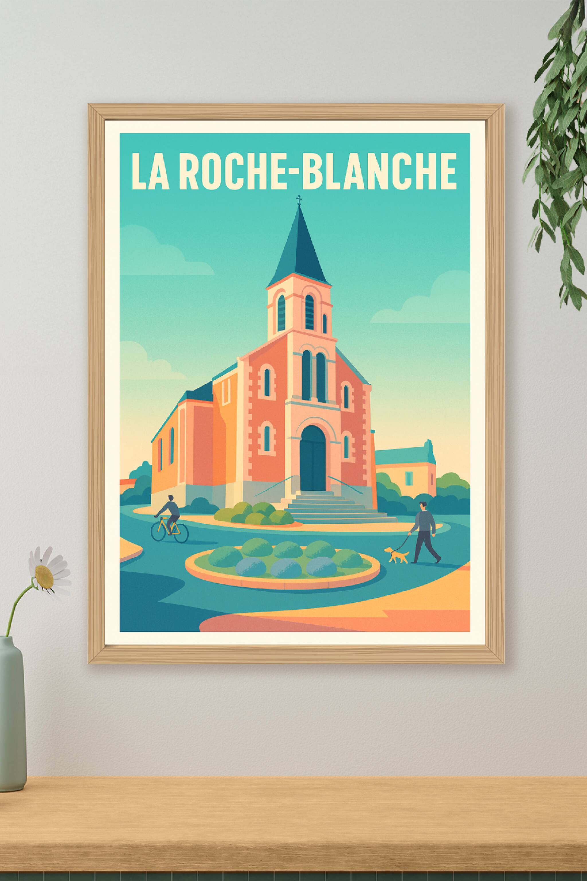 Affiche de La Roche-Blanche - Charme et Sérénité au Cœur du Village