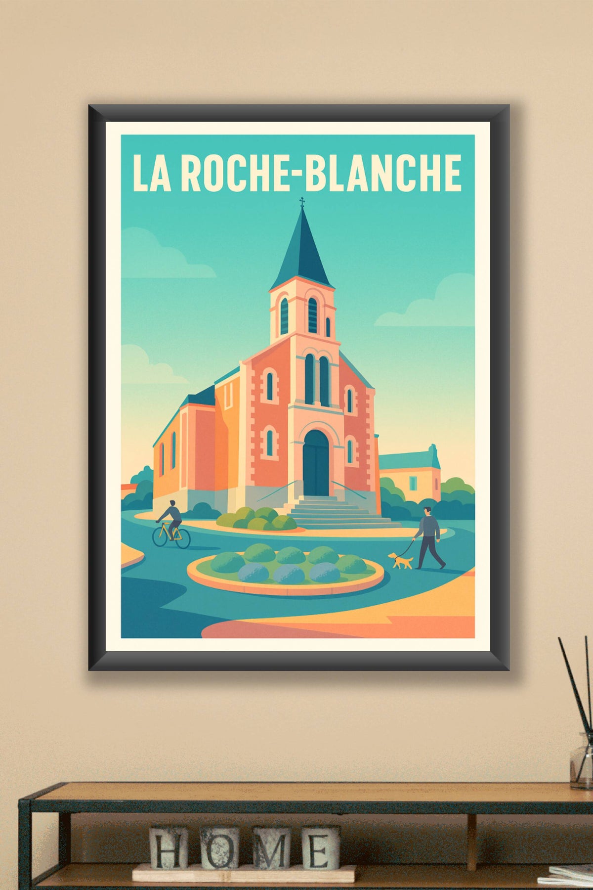 Affiche de La Roche-Blanche - Charme et Sérénité au Cœur du Village