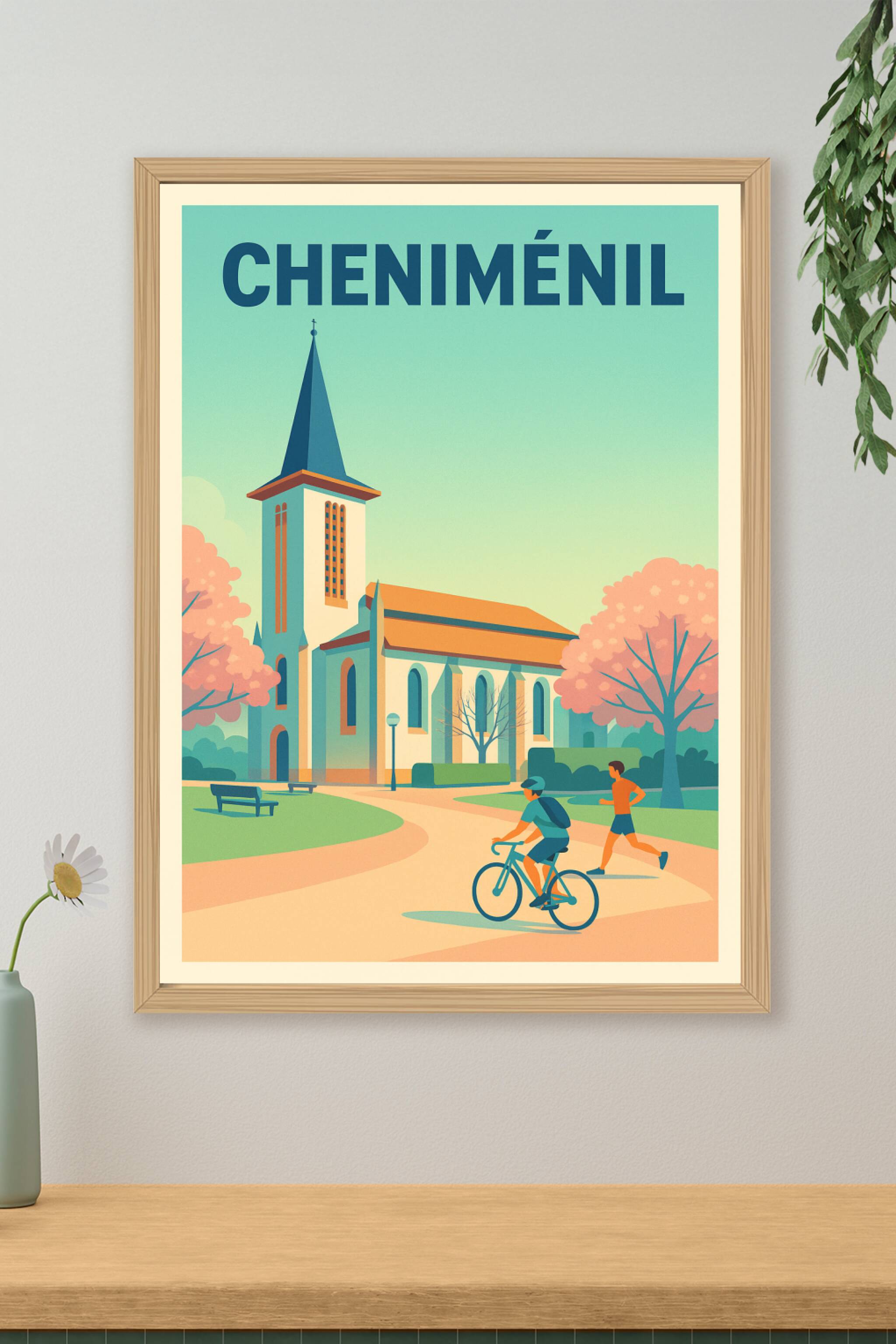 Affiche de Cheniménil - Tranquillité et charme au cœur de la nature