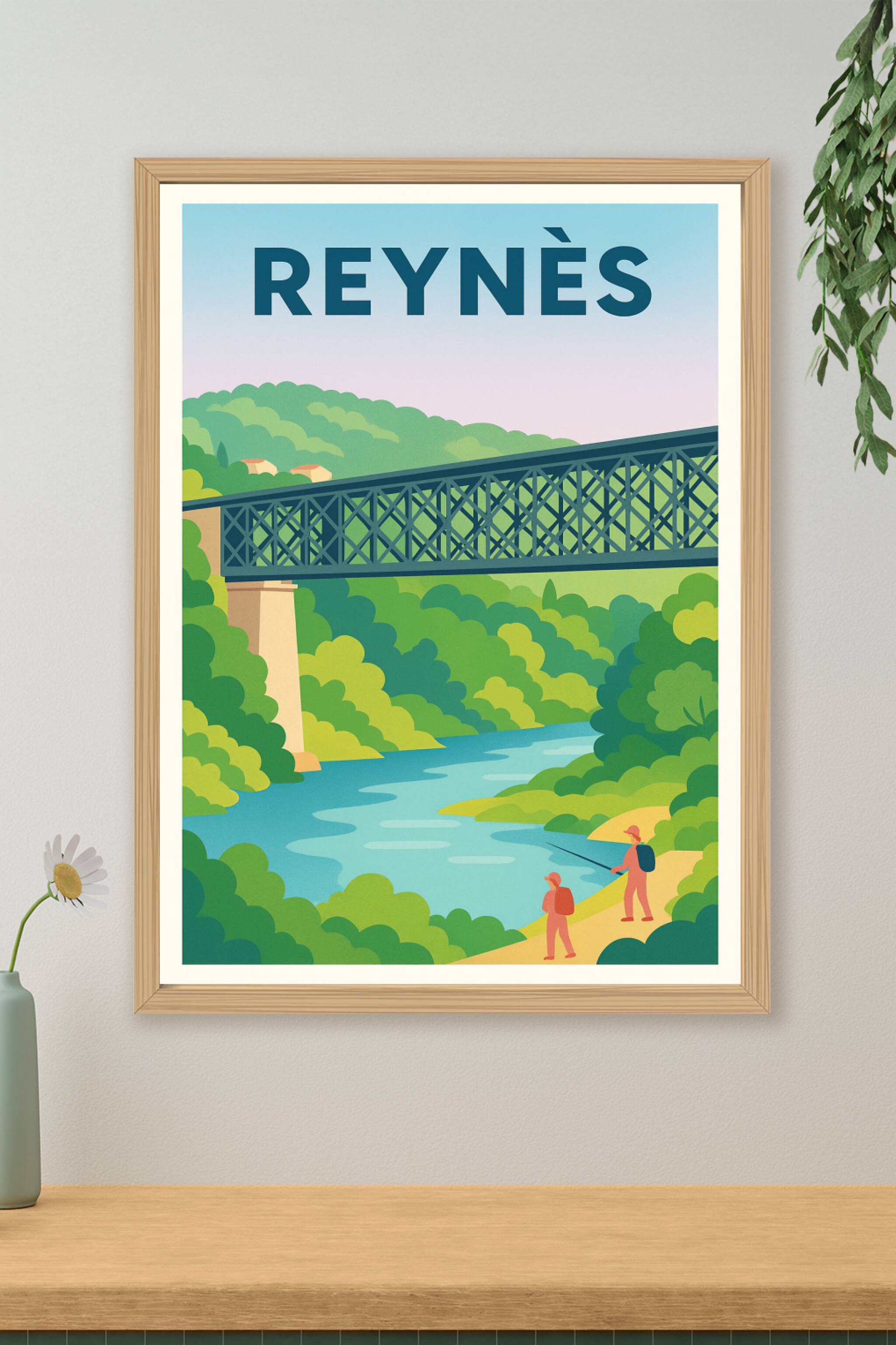 Affiche de Reynès - Escapade nature et sérénité au fil de l'eau