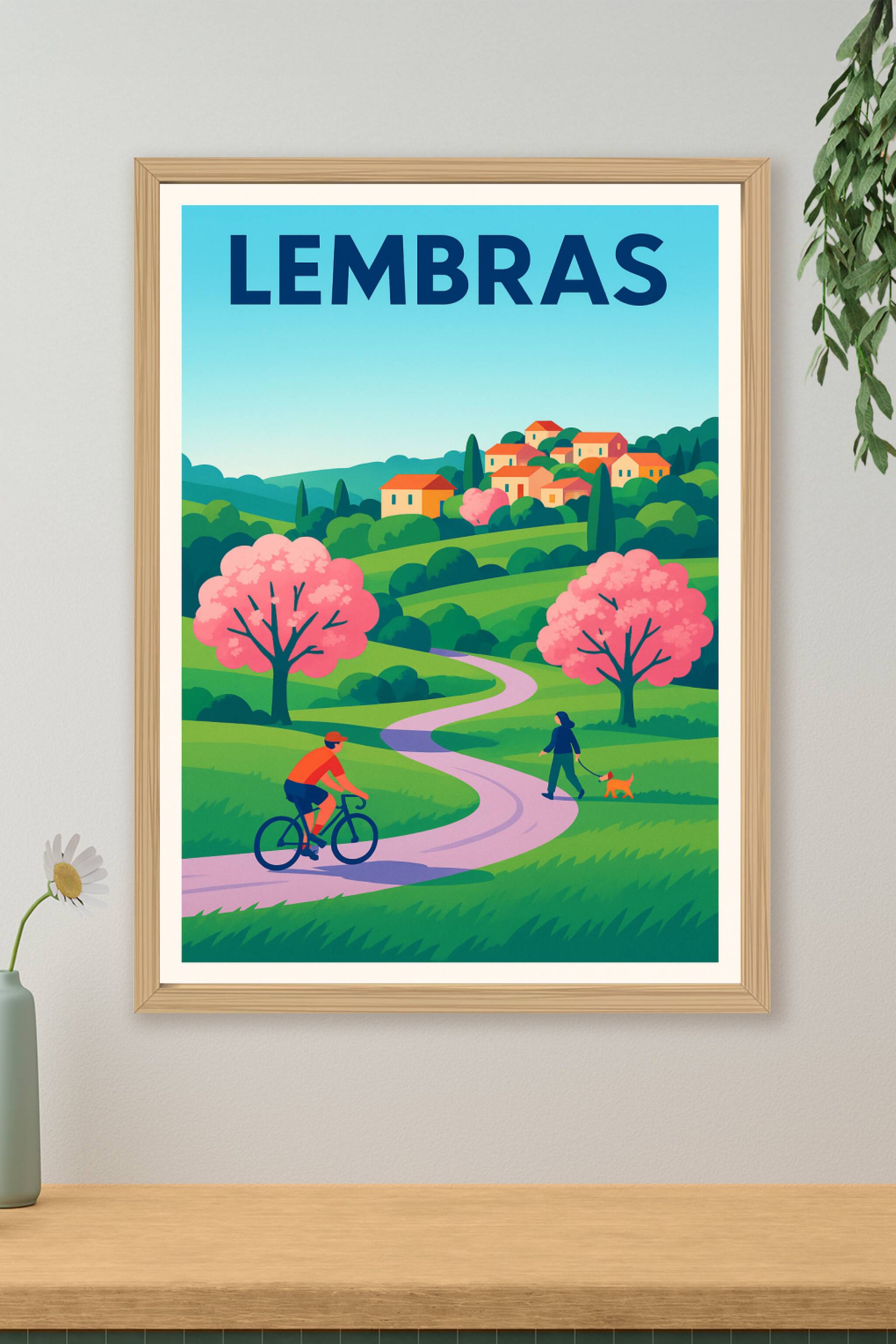 Affiche de Lembras - Charme bucolique en pleine nature